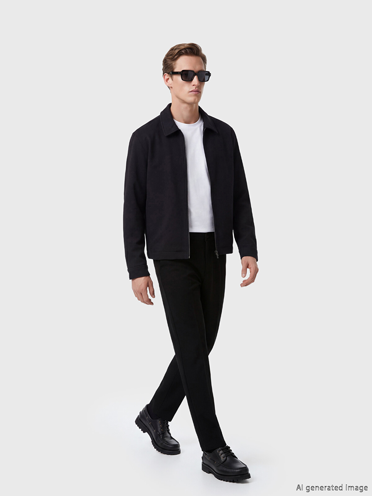 SOUTHBLUE Pantaloni bărbătești din viscoză, croială clasică