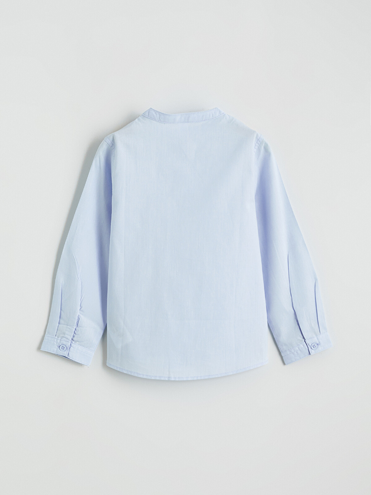 LCW Kids Boys' Mandarin Collar Poplin Shirt - S6EP45Z1-GLL | LC LCW Kids Boys' Mandarin Collar Poplin Shirt - S6EP45Z1-GLL | LC