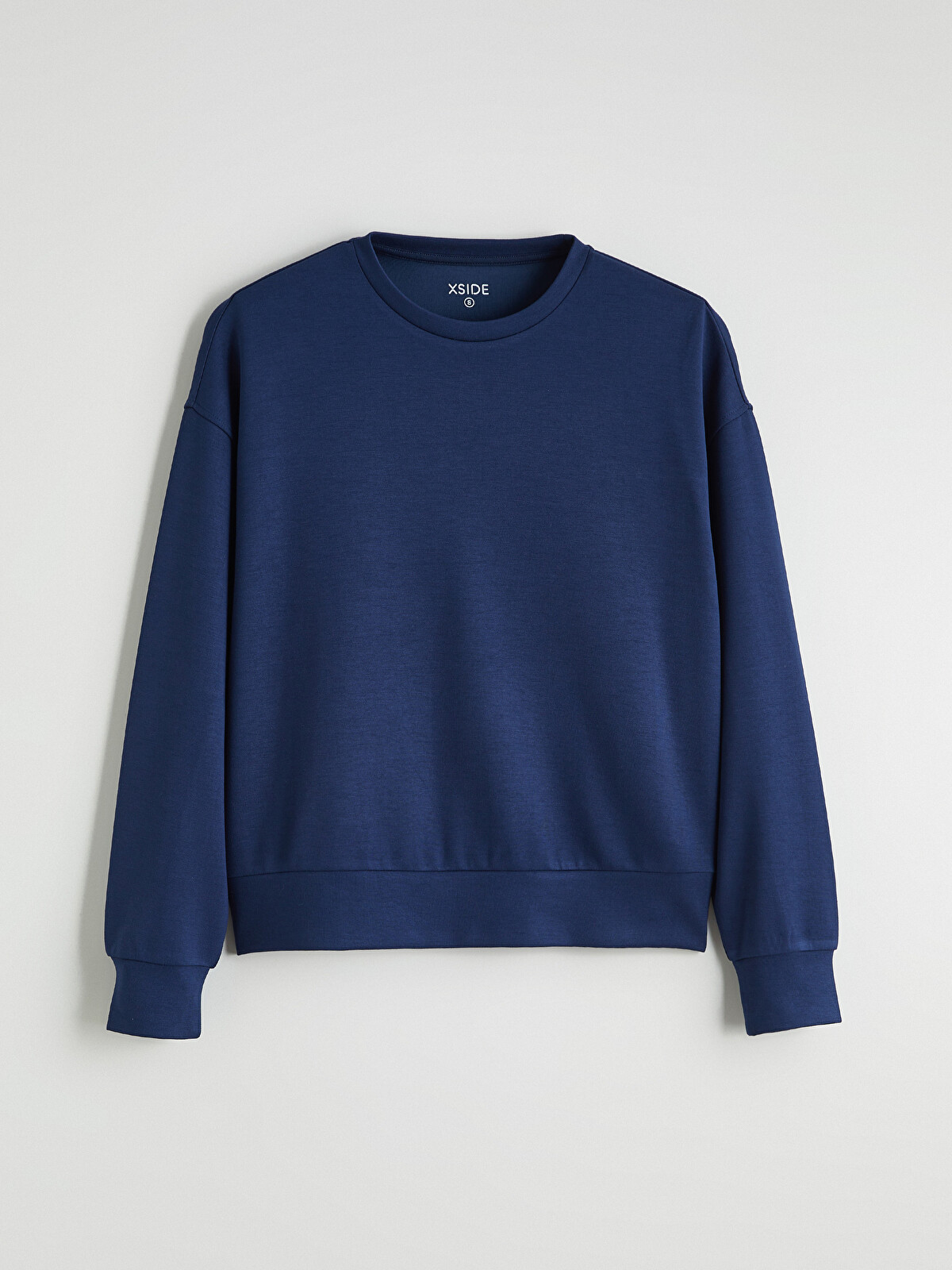 XSIDE Oversized Soft Touch Women's Sweatshirt - S6ES09Z8-ZEL | LC