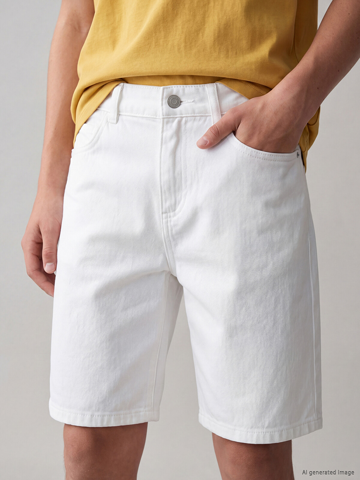 LCW Kids Boys' Denim Shorts - S6ES32Z4-844 | LC Waikiki