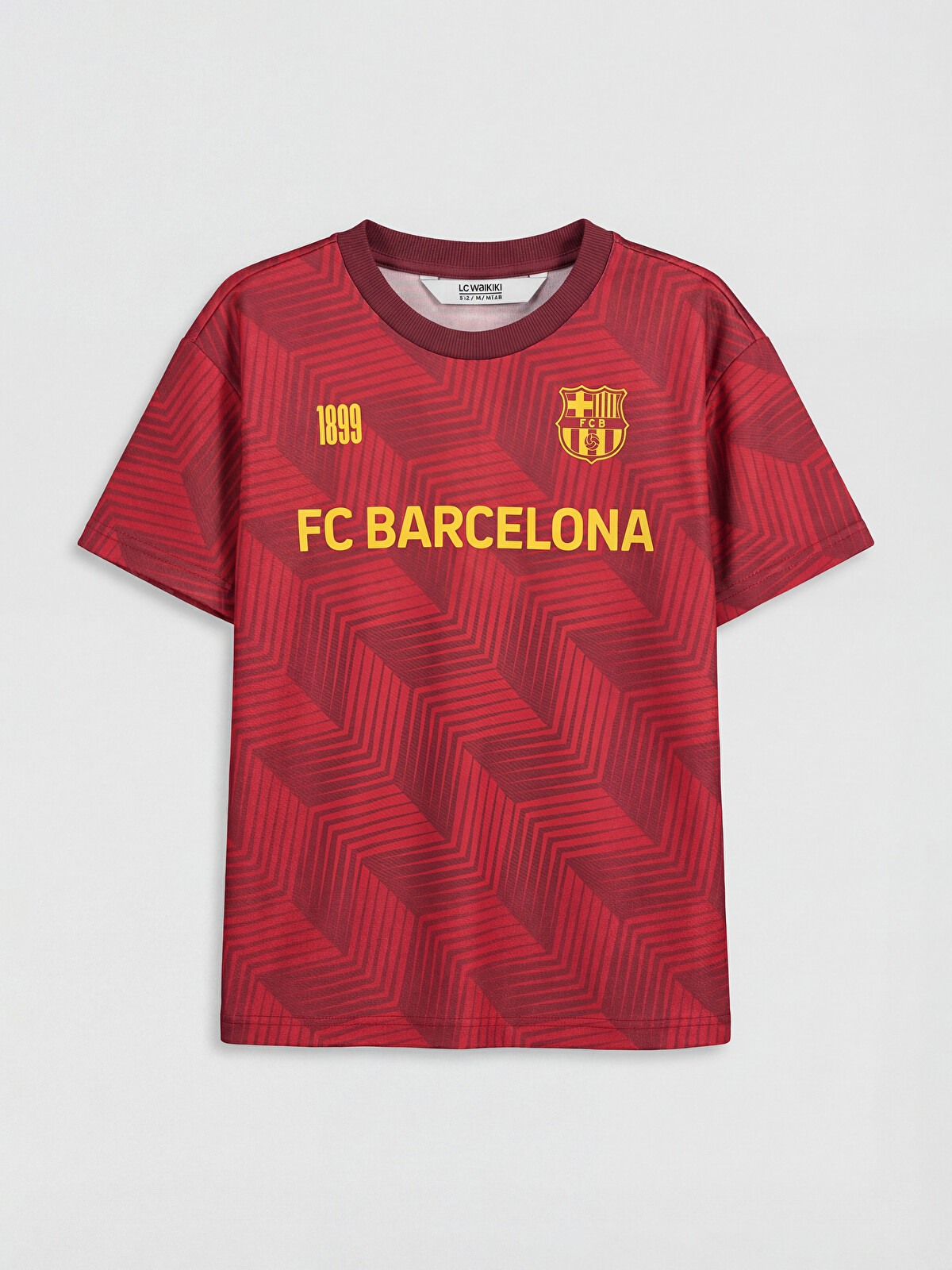 LCW Kids Fc Barcelona Printed Boys' T-shirt - S6EV55Z4-LQV | LC