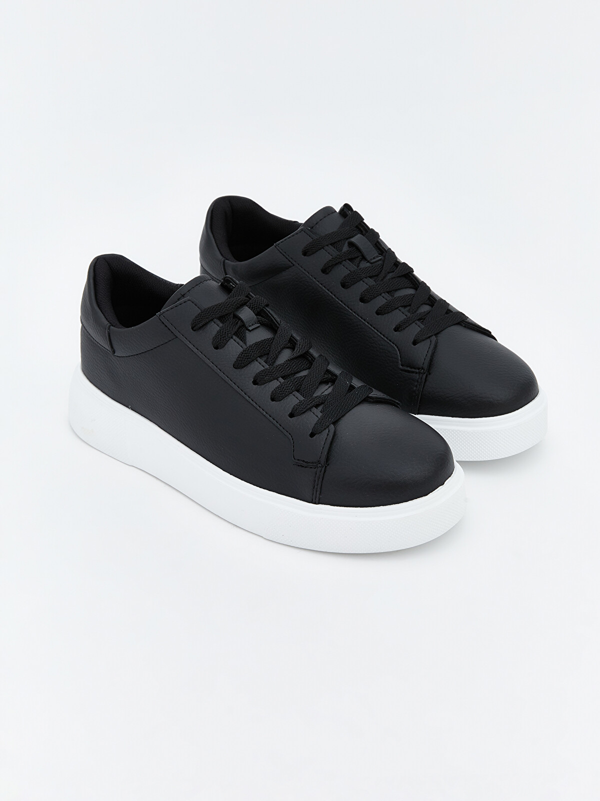 LCW STEPS Faux Leather Men's Sports Shoes - S6FB26Z8-HUC | LC Waikiki