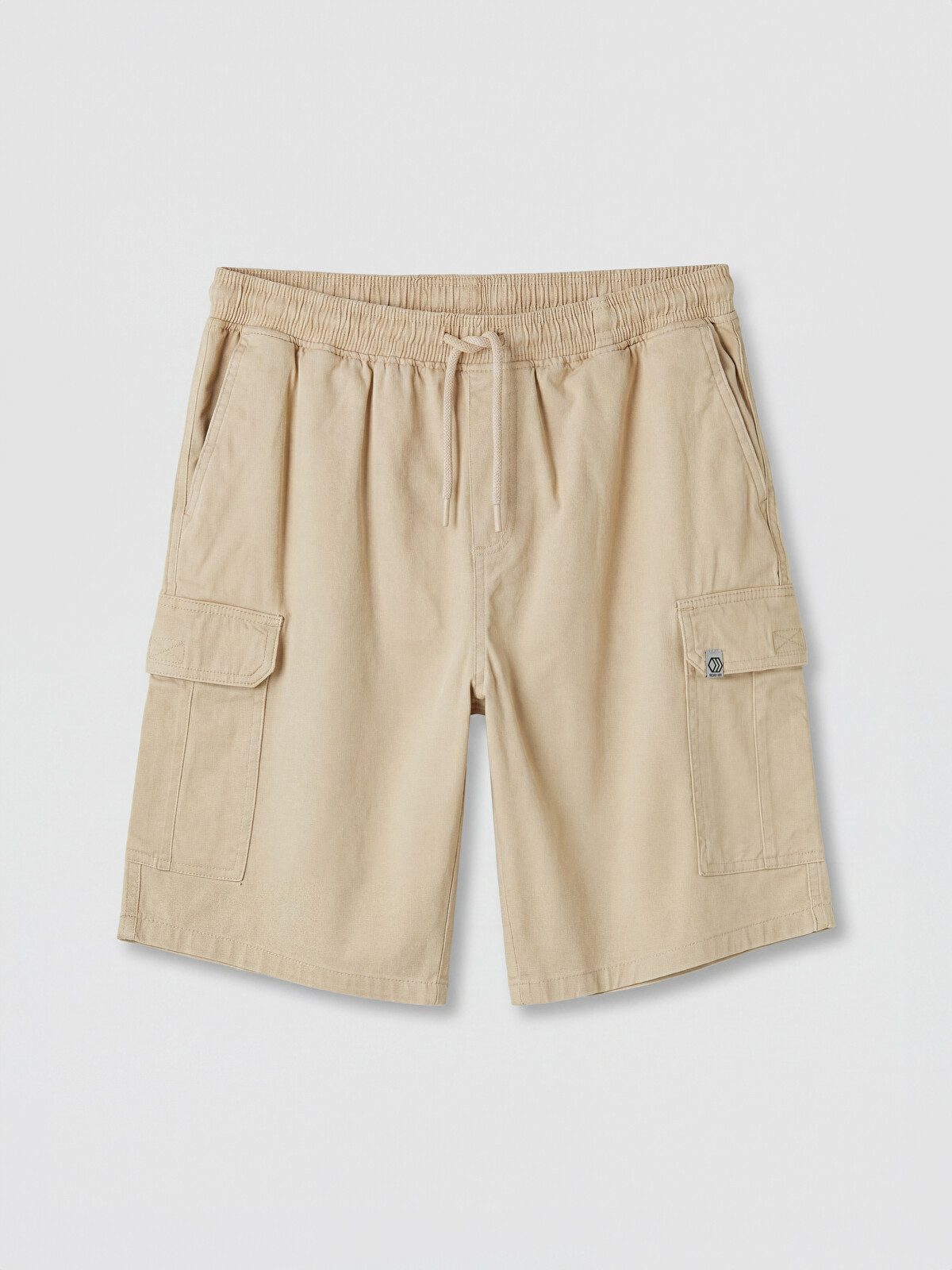 XSIDE Regular Fit Gabardine Men's Cargo Shorts - S6FB32Z8-S5P | LC