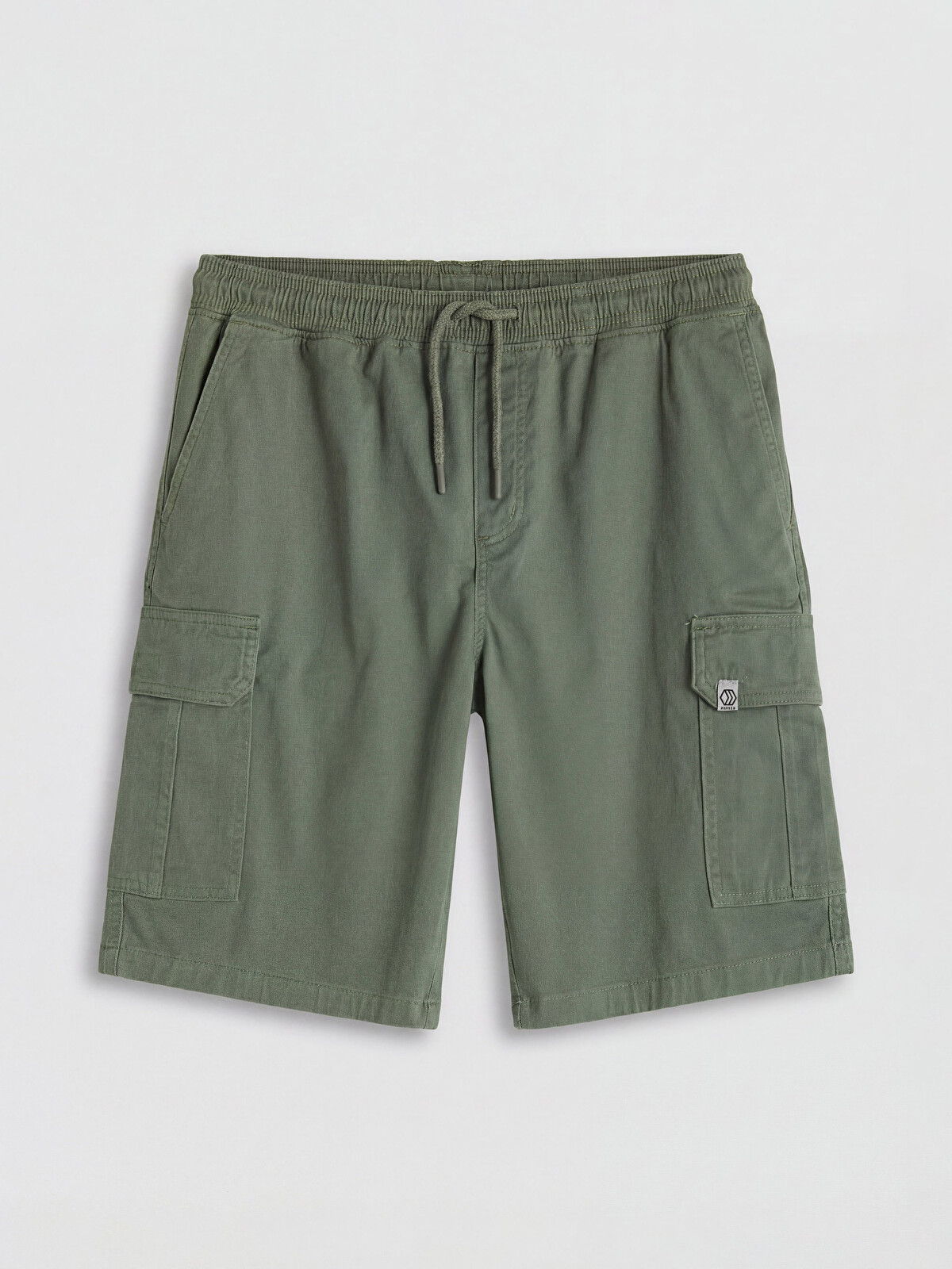 XSIDE Regular Fit Gabardine Men's Cargo Shorts - S6FB32Z8-SAY | LC