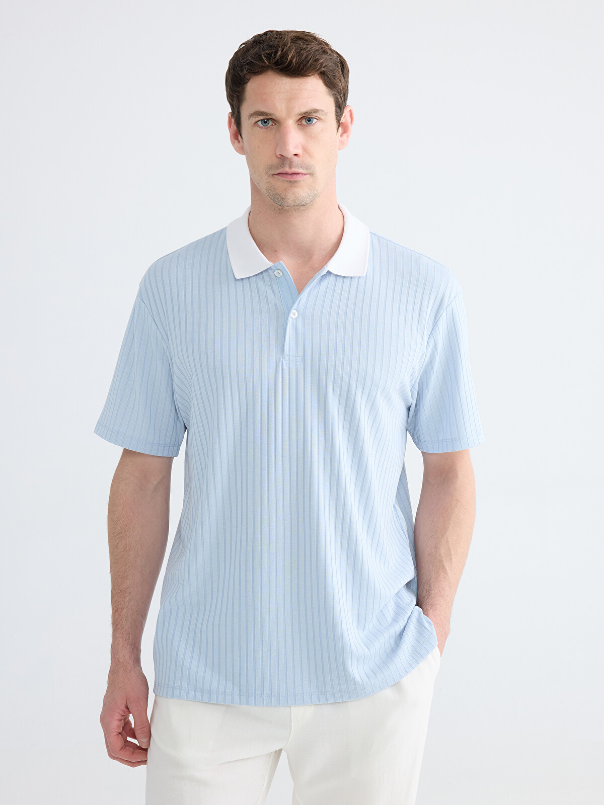 LC WAIKIKI Polo Shirt For Men - S6FC85Z8-CSN | LC Waikiki