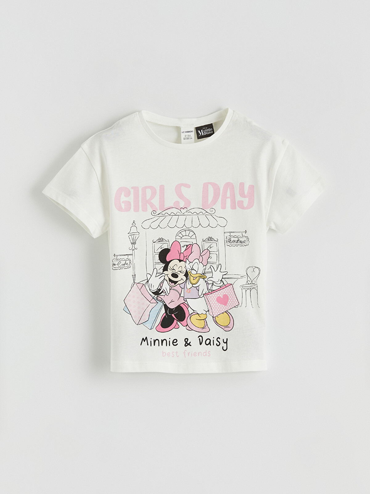 ♡k  minnyページ LCW Kids Minnie Mouse Printed Girls' T-Shirt and Leggings