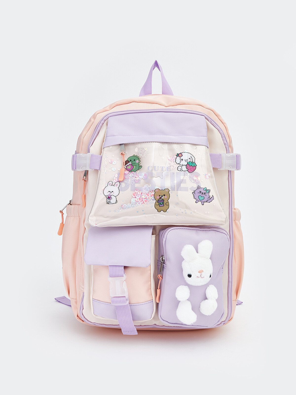 LCW ACCESSORIES Multi-compartment Girls' Backpack - S6FT70Z1-E87