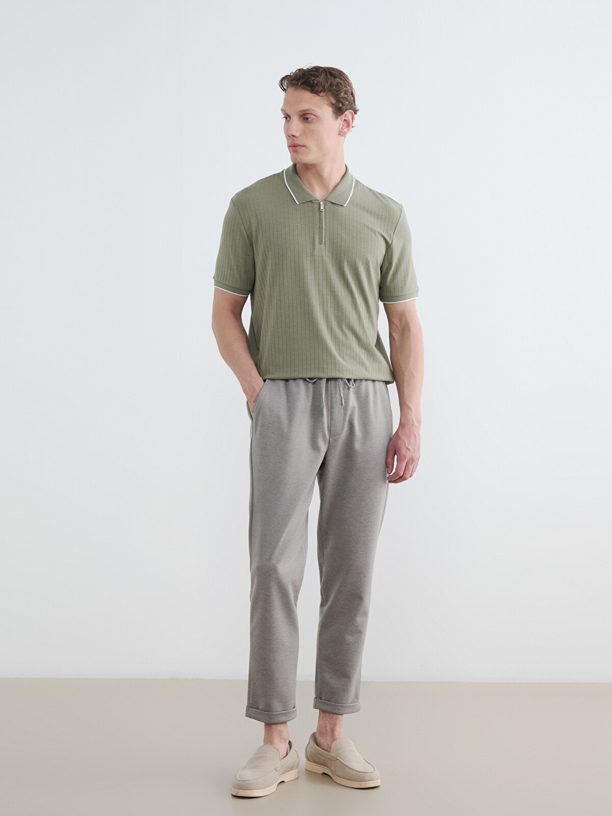 LCW Vision Standard Fit Men's Trousers - S6G288Z8-1SN | LC Waikiki