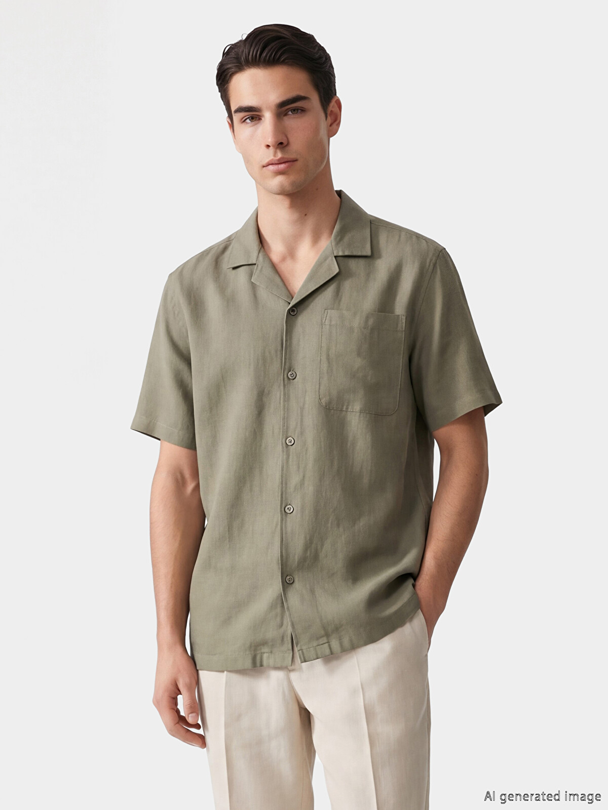 LCW Vision Regular Fit Men's Shirt - S6G702Z8-H4A - LC Waikiki