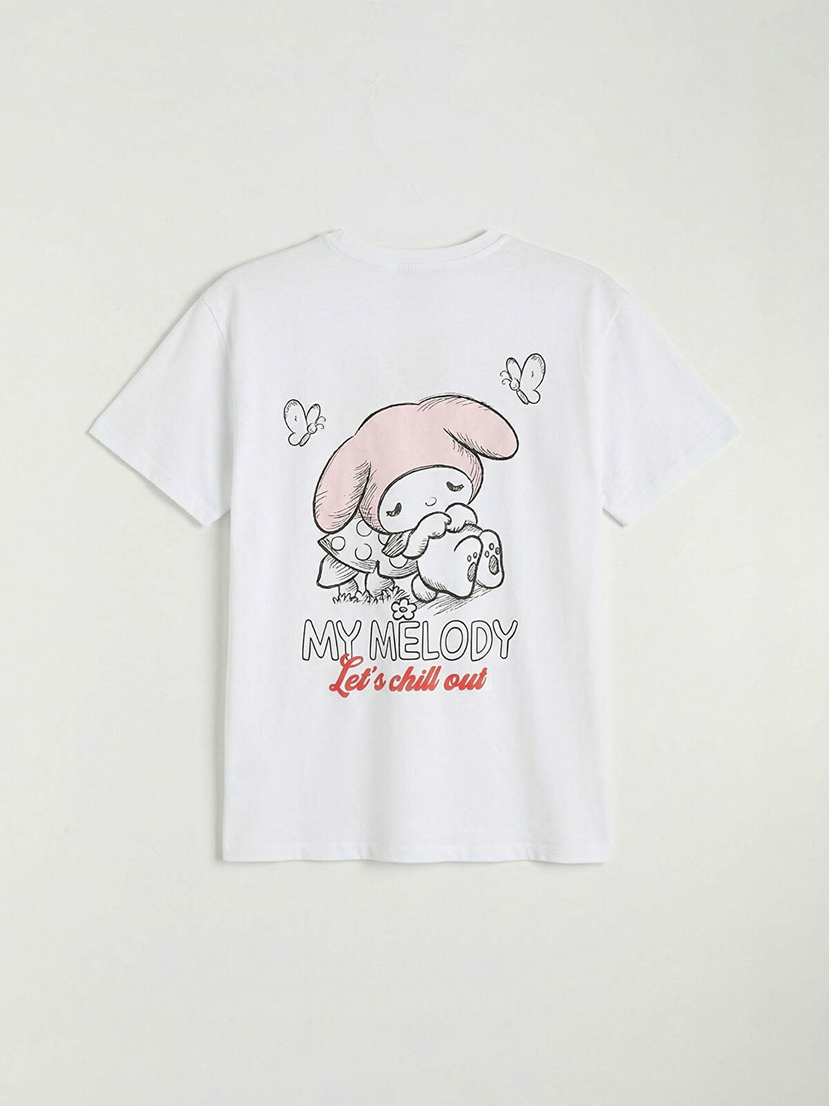 XSIDE Crew Neck My Melody Printed Women's T-shirt - S6G753Z8-Q6K