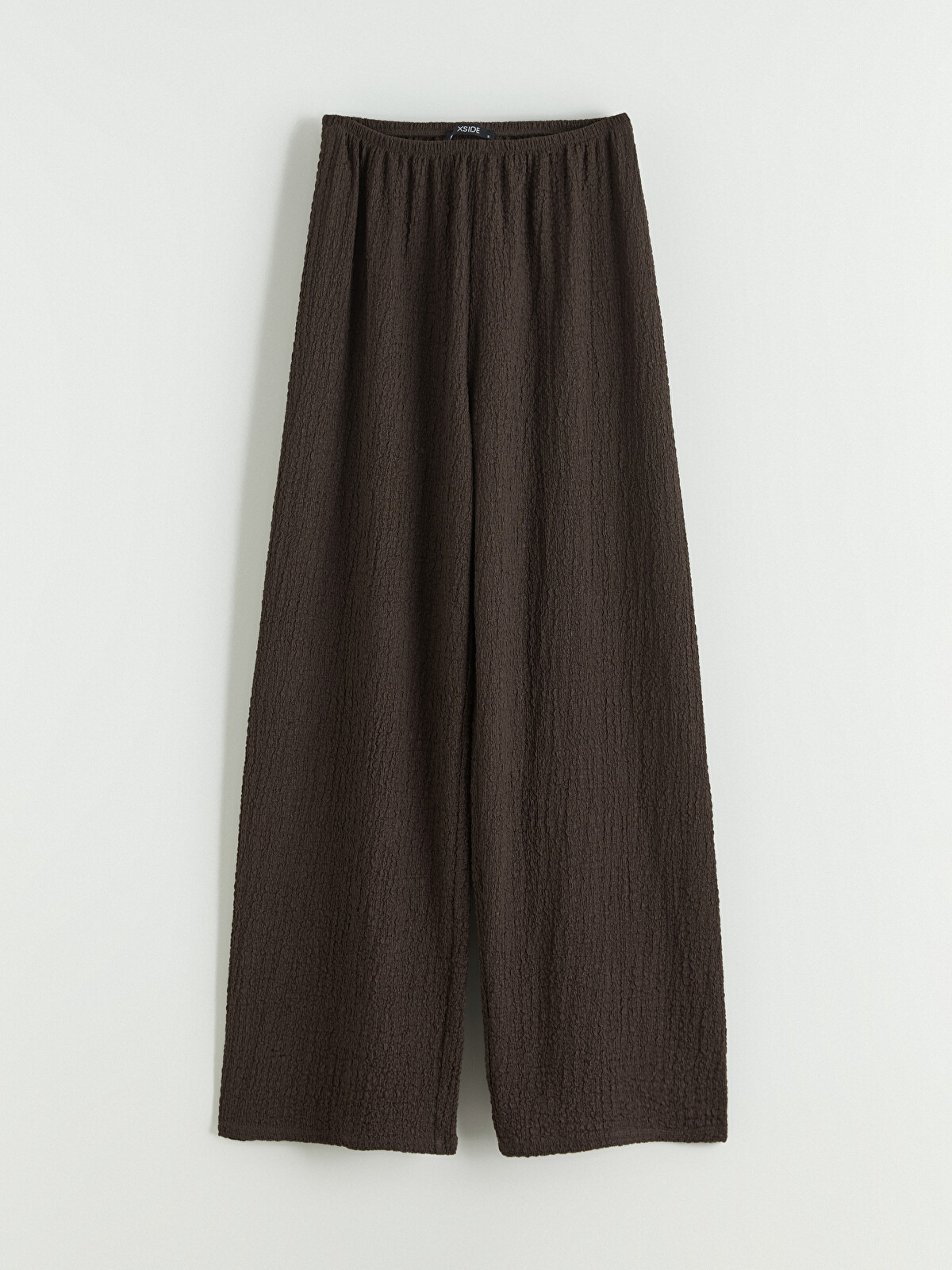 XSIDE Elastic Waist Textured Women's Trousers - S6G984Z8-8XJ | LC