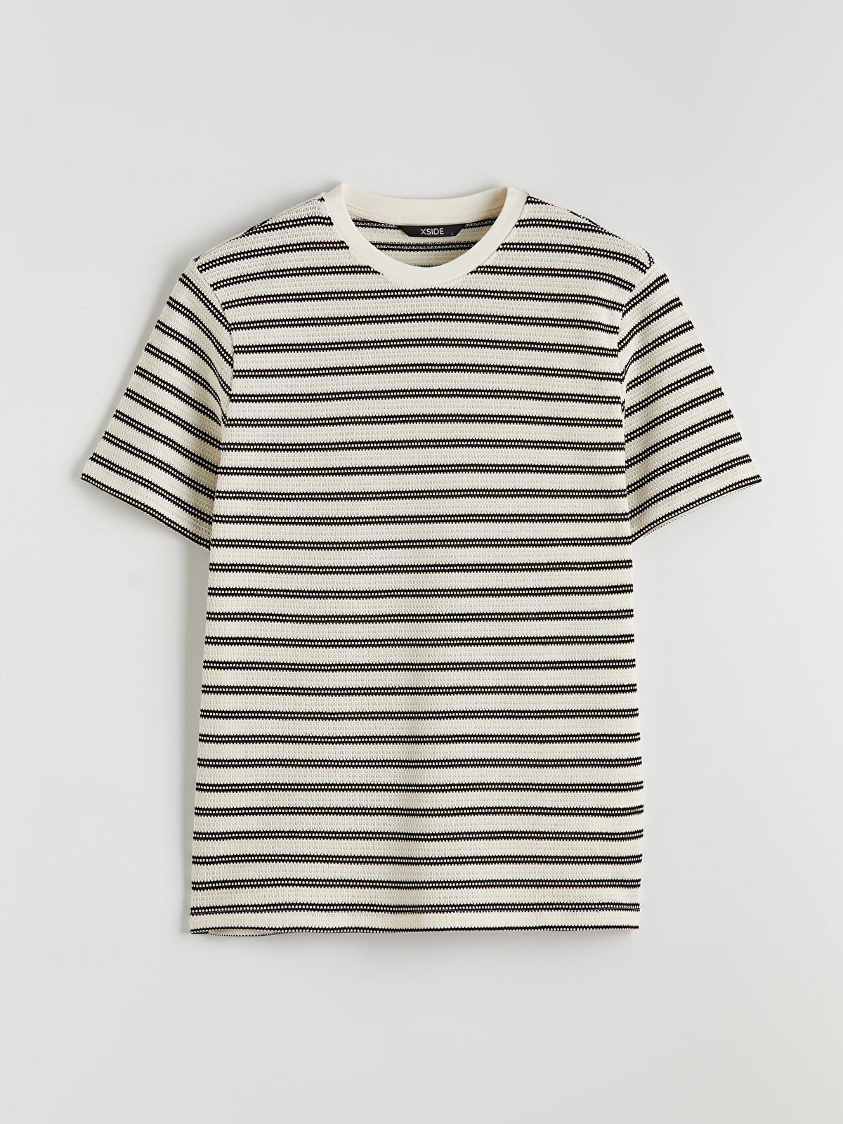 XSIDE Crew Neck Striped Men's T-Shirt - S6GB23Z8-LEG | LC Waikiki