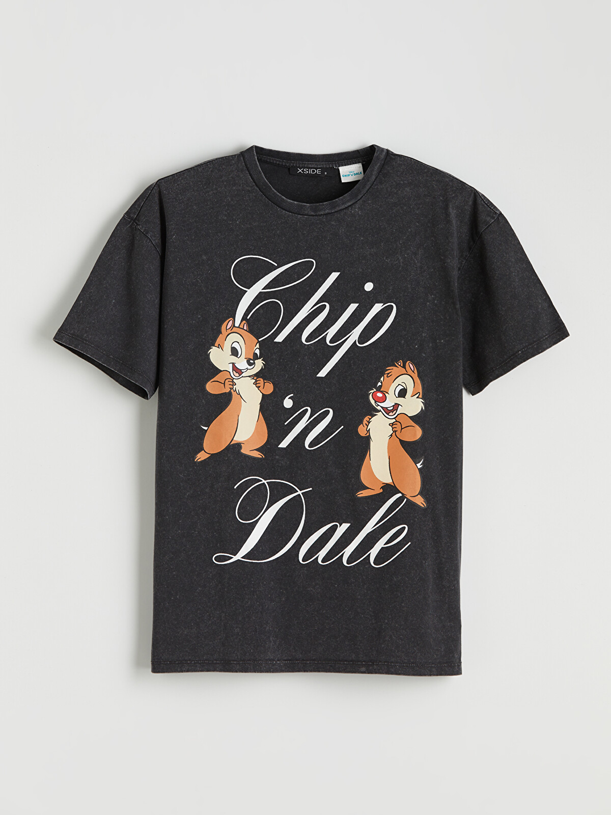XSIDE Chip 'n Dale Printed Women's T-shirt - S6GC85Z8-VDL | LC Waikiki