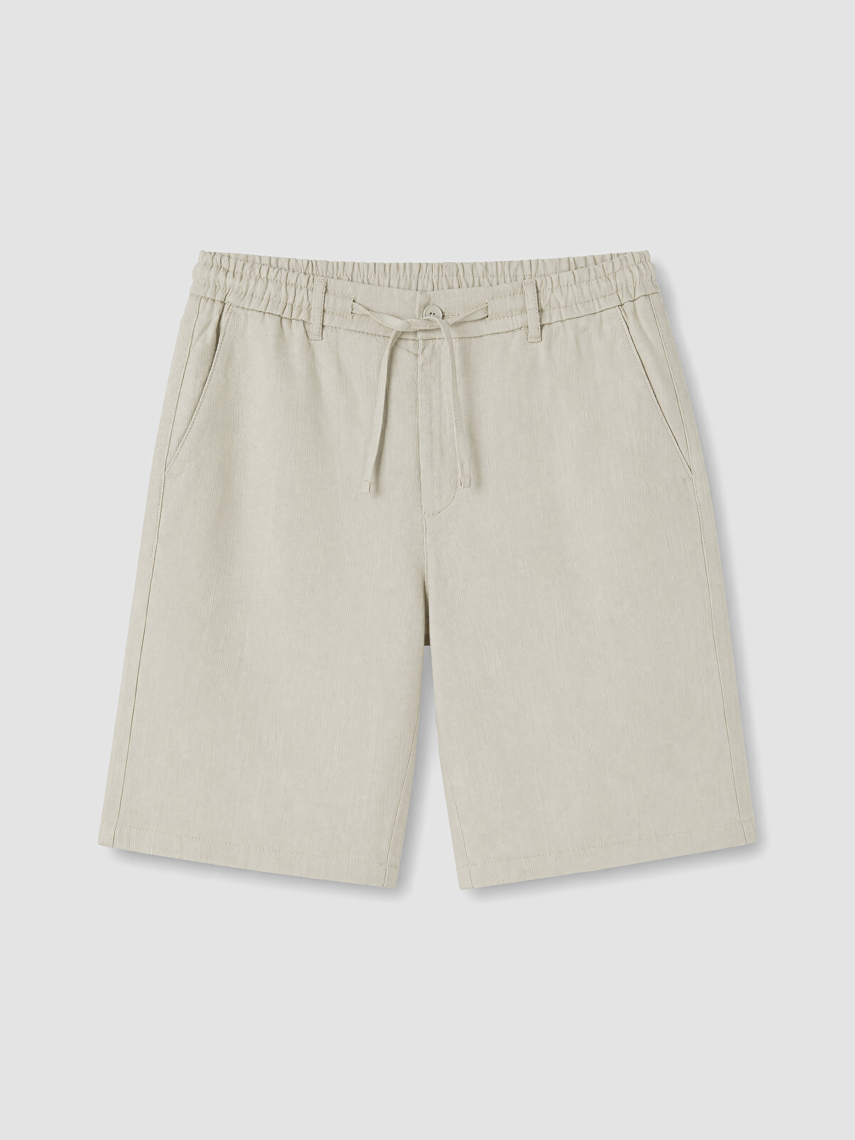 LCW Vision Regular Fit Linen-Look Men's Shorts