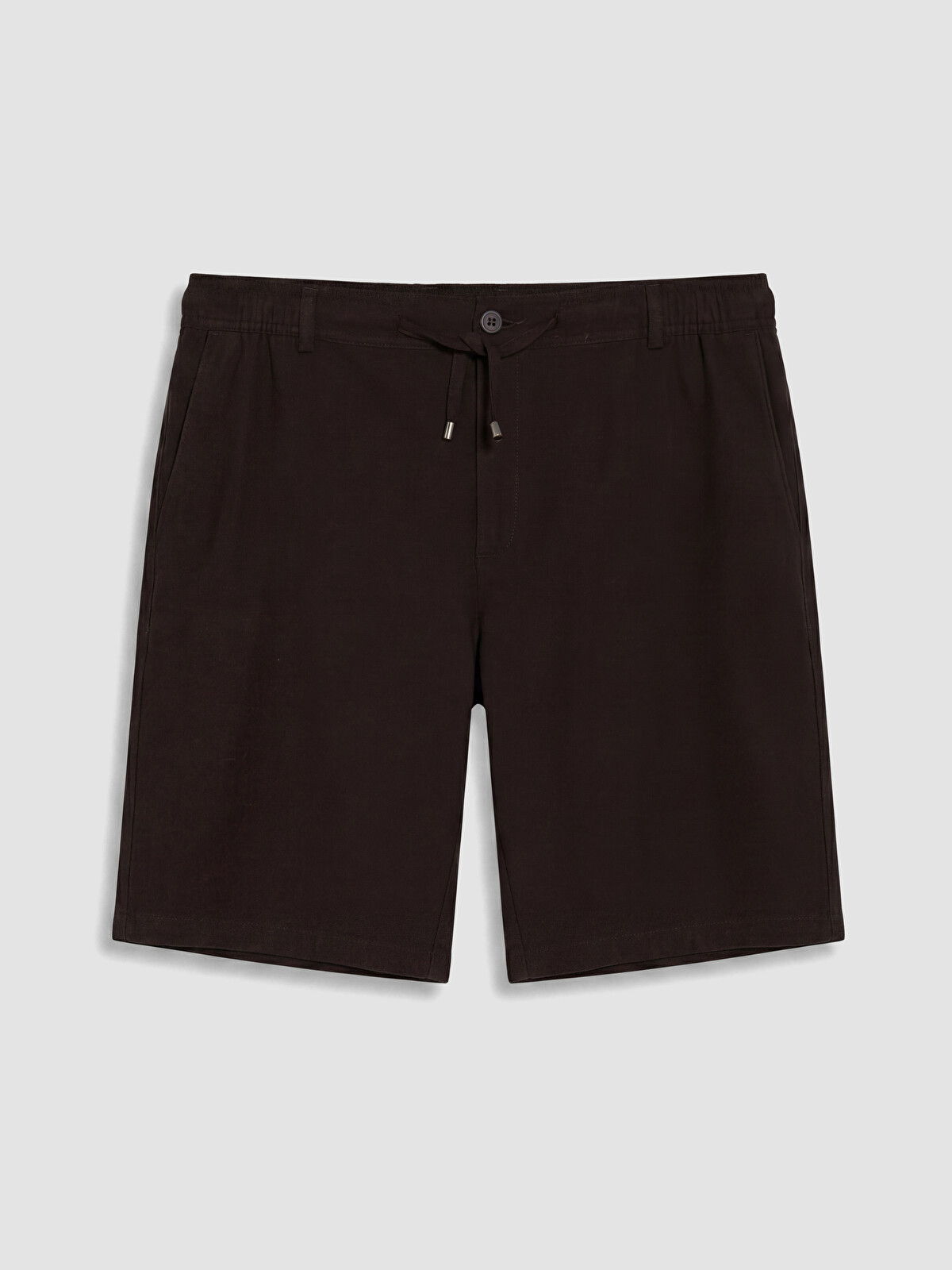 LCW Vision Regular Fit Keten Görünümlü Erkek Şort