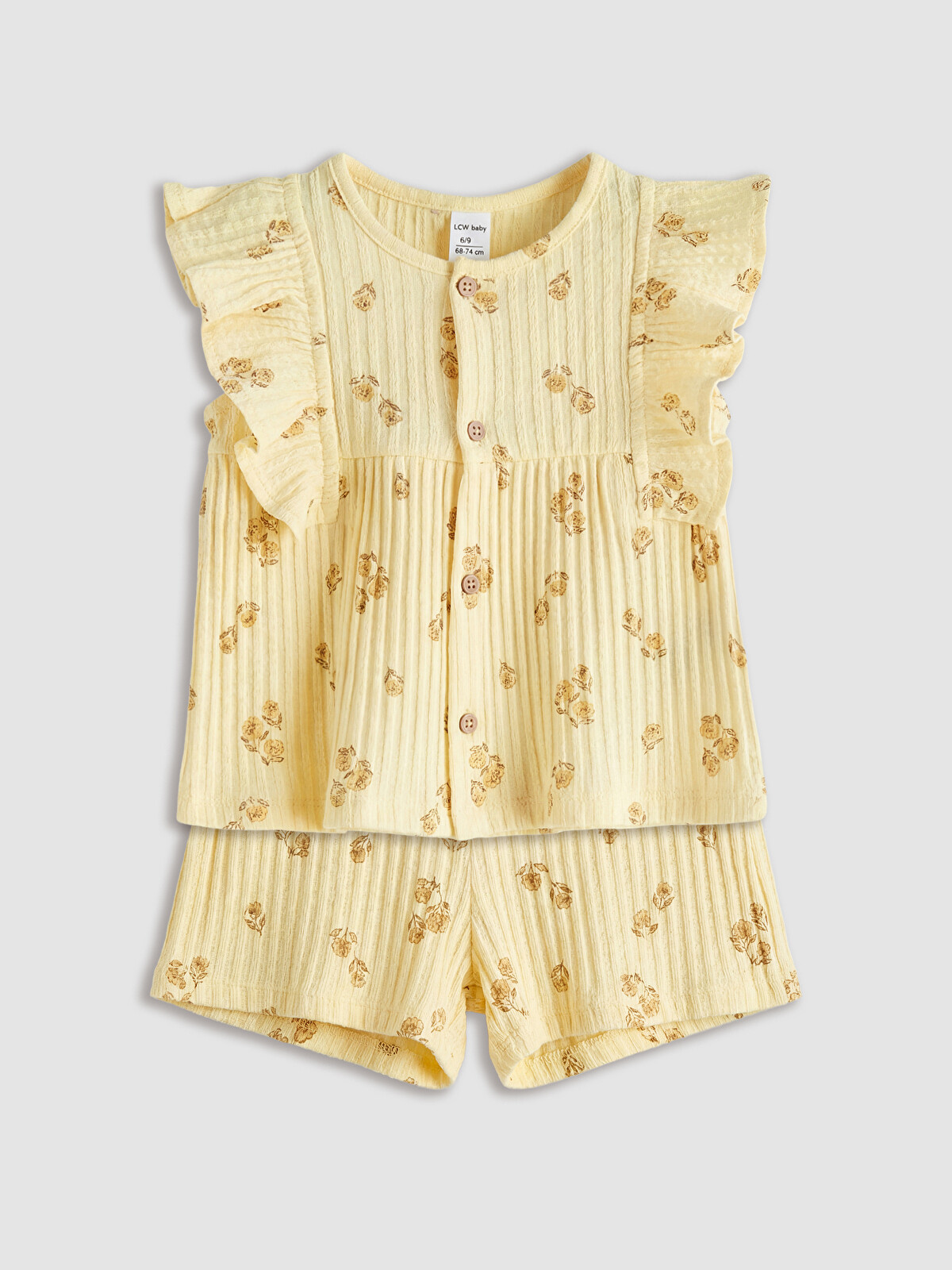LCW baby Floral Baby Girls' Set - S6GF96Z1-LUG | LC Waikiki