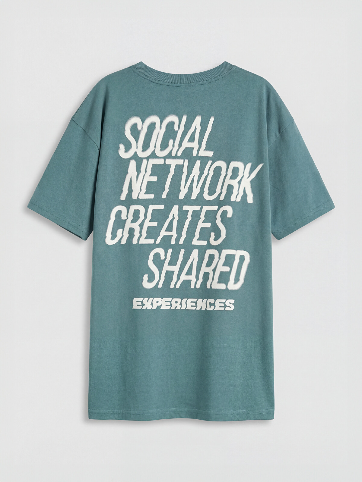 LCW Kids Crew Neck Text Printed Boys' T-shirt - S6GH49Z4-H7V | LC