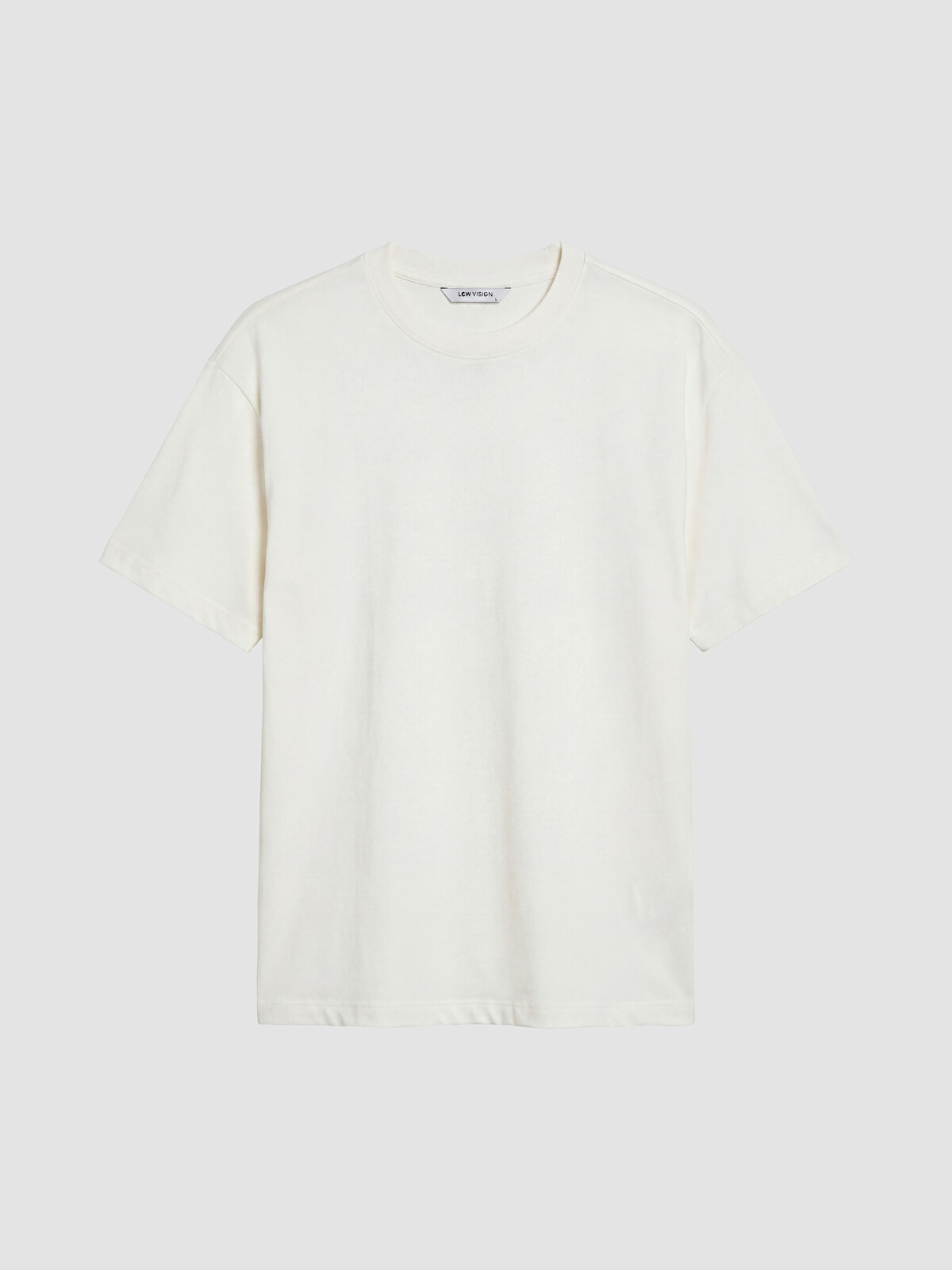 LCW Vision %100 Pamuk Loose Fit Basic Soft Touch Tişört