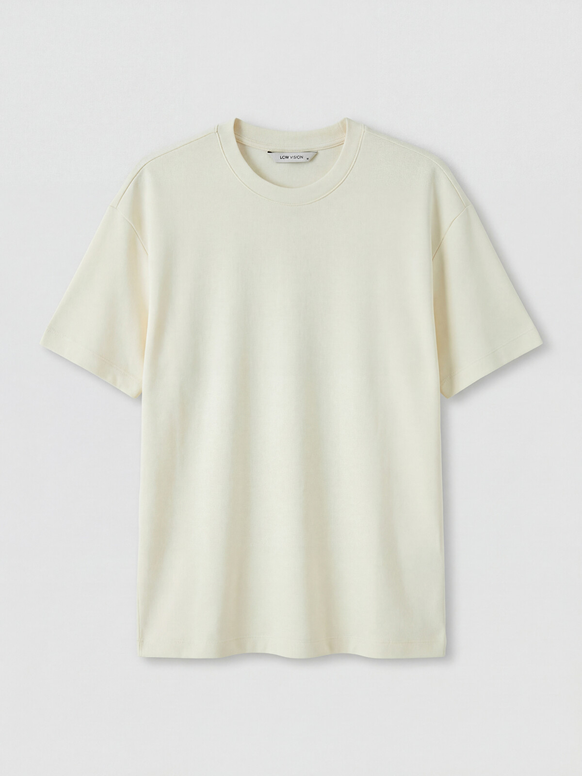 LCW Vision %100 Pamuk Loose Fit Basic Soft Touch Tişört