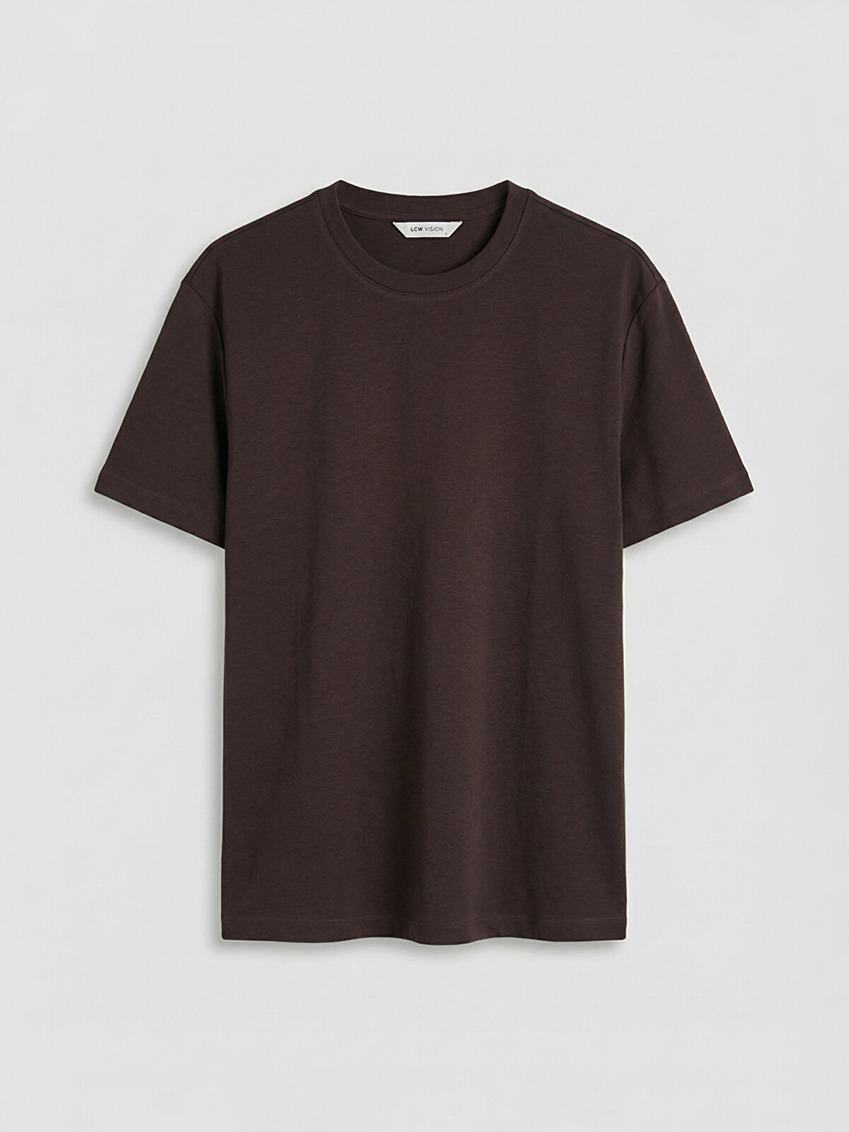 LCW Vision 100% Baumwolle Lockeres Basic Soft Touch T-Shirt