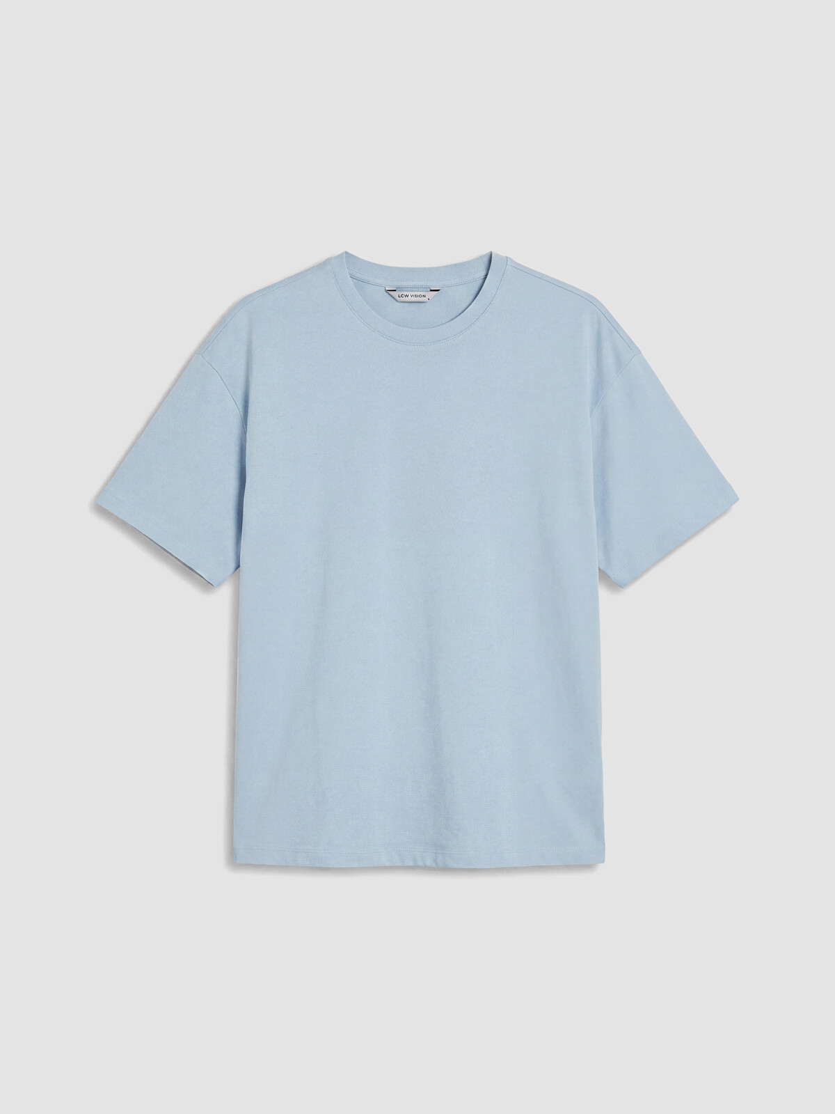 LCW Vision %100 Pamuk Loose Fit Basic Soft Touch Tişört