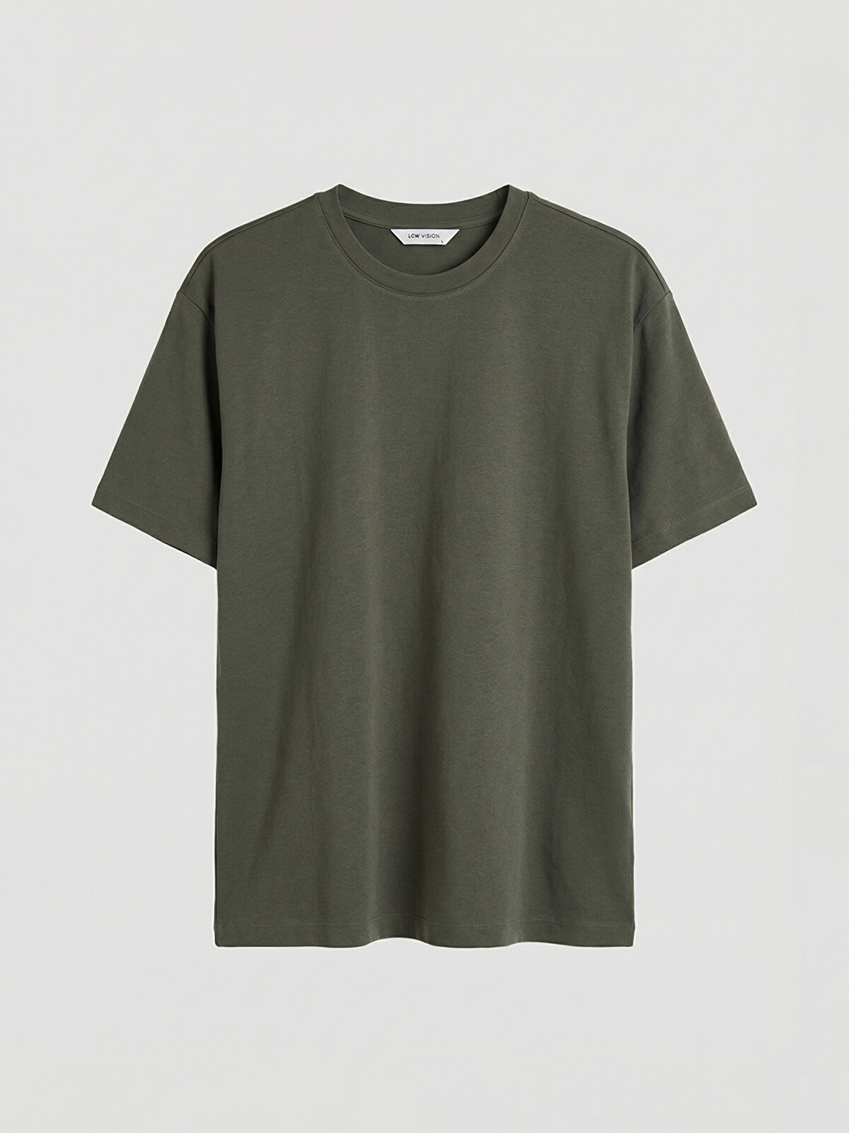 LCW Vision 100% Baumwolle Lockeres Basic Soft Touch T-Shirt