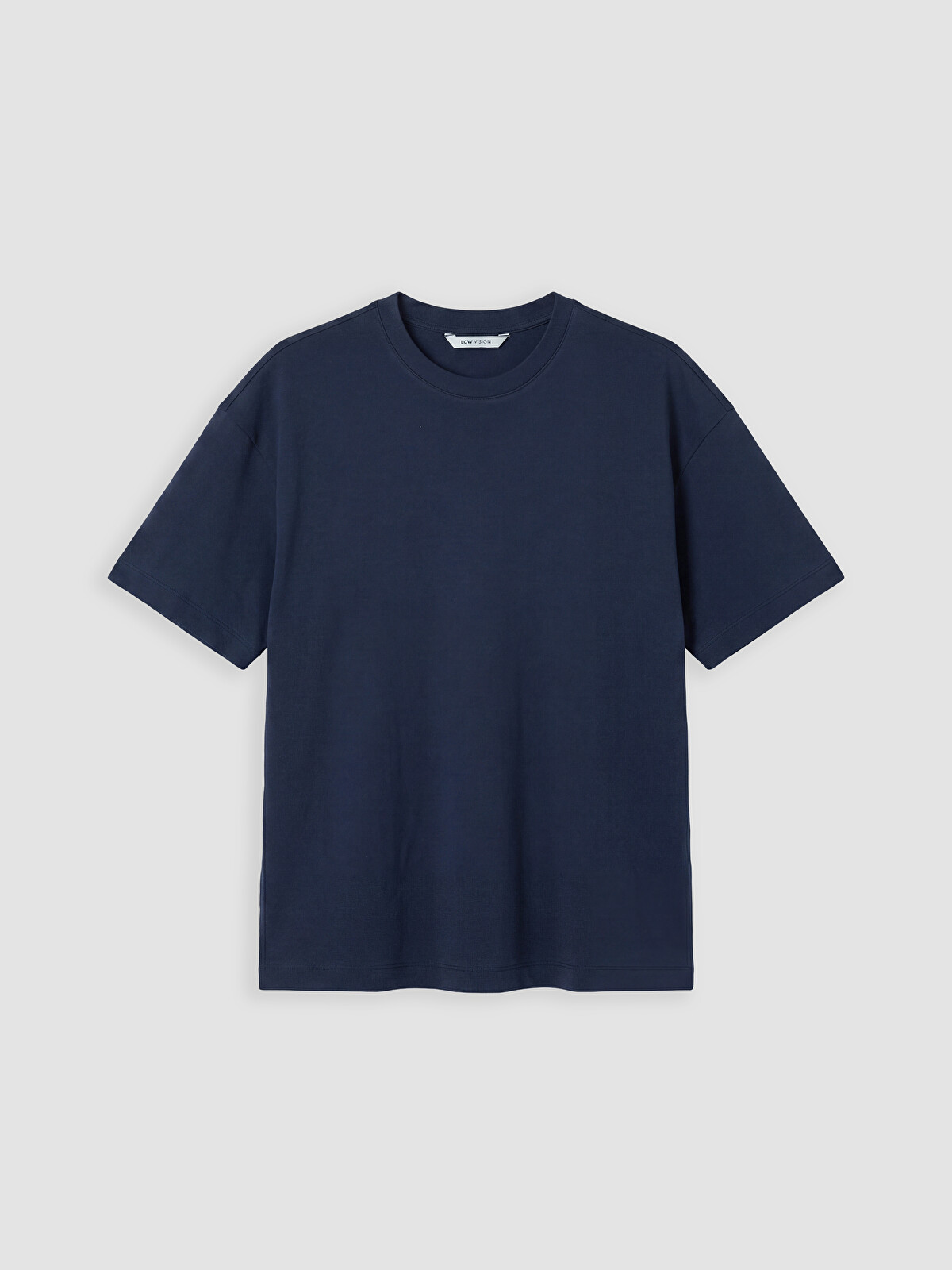 LCW Vision %100 Pamuk Loose Fit Basic Soft Touch Tişört