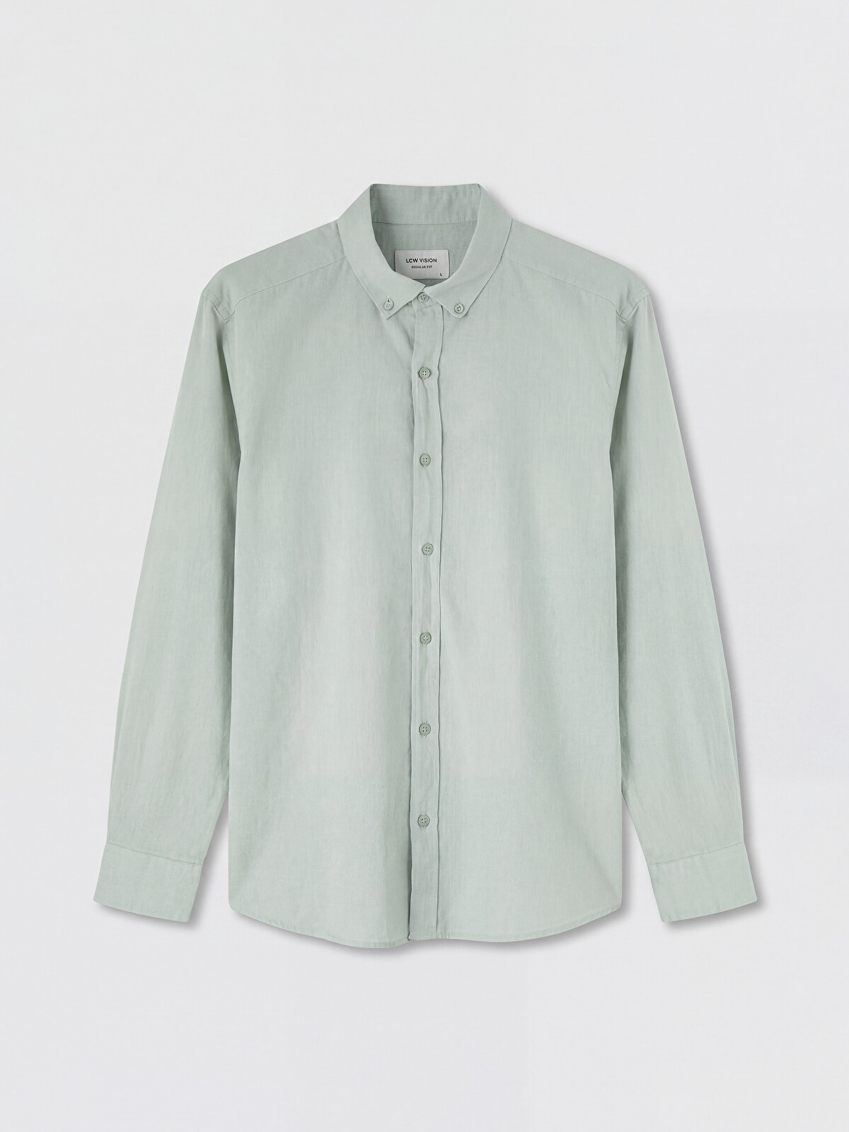 LCW Vision Regular Fit Linen Blend Men's Shirt