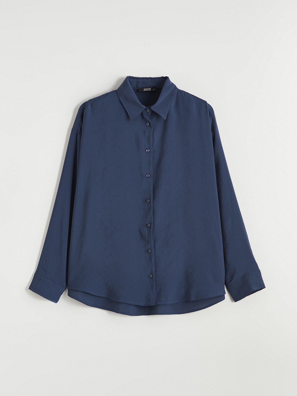 XSIDE Oversize Modal Blend Women's Shirt - S6H700Z8-14T | LC Waikiki