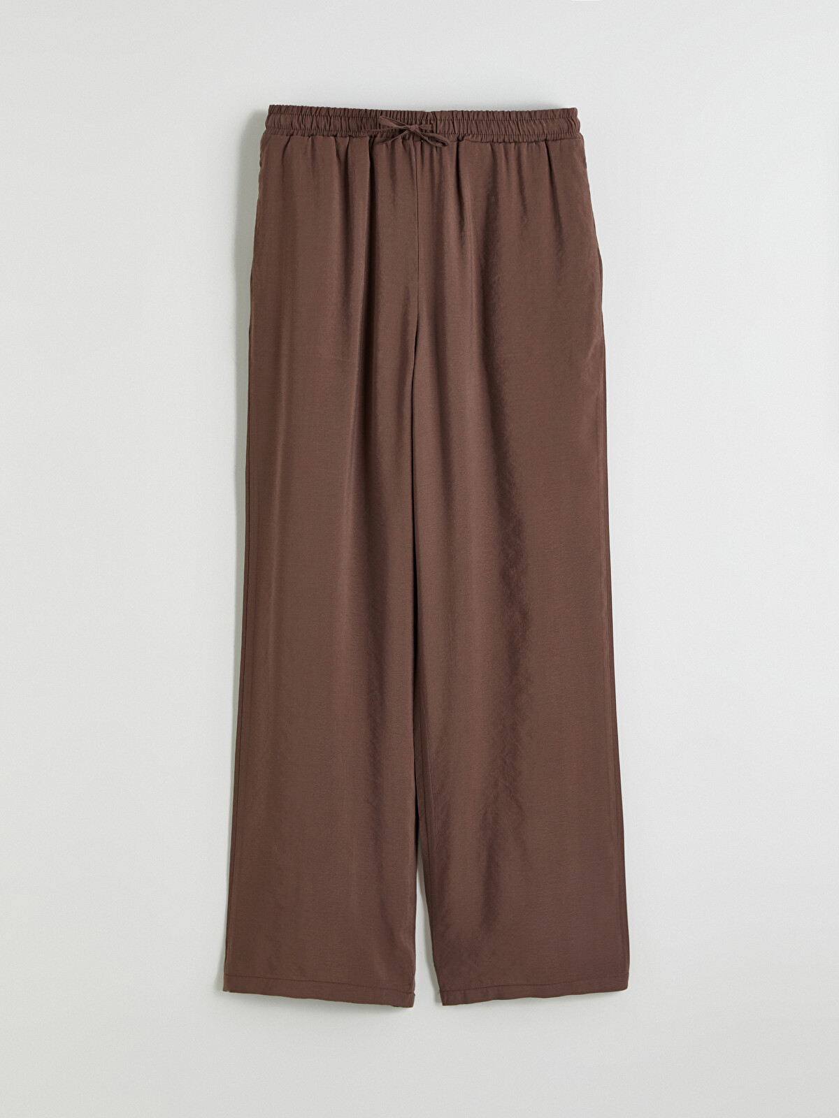 XSIDE Beli Lastikli Geniş Paça Kadın Pantolon - S6H703Z8-K41 | LC