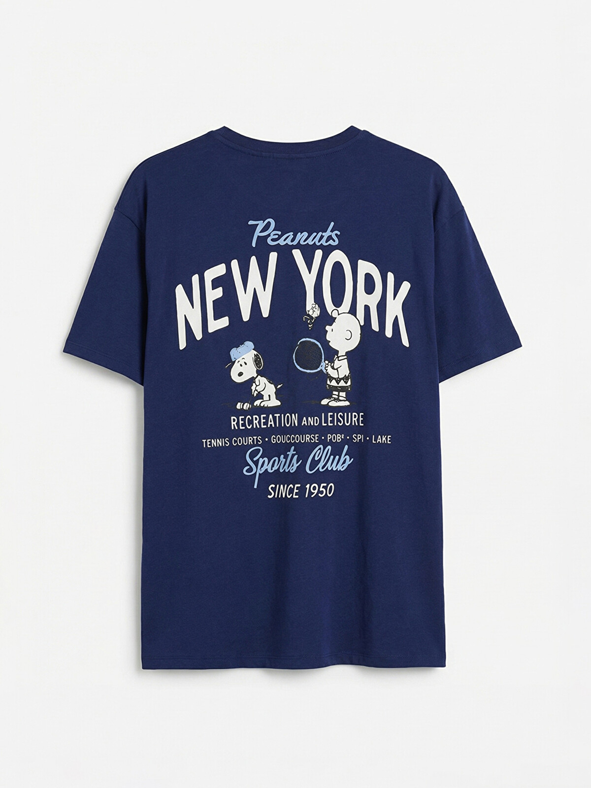 XSIDE Bisiklet Yaka Snoopy Baskılı Kadın Tişört - S6H857Z8-CRP