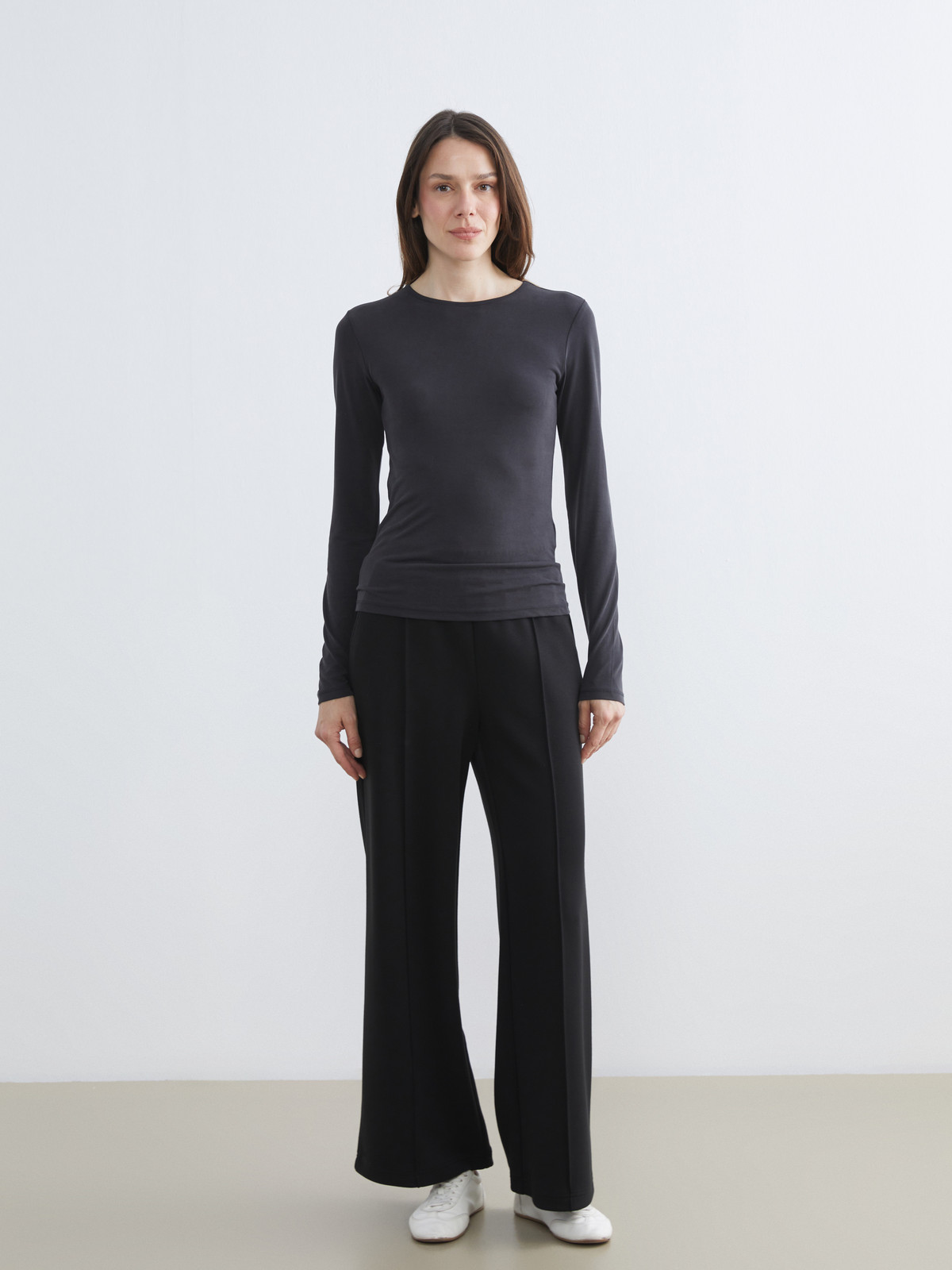 LCWAIKIKI Classic Elastic Waist Wide Leg Women's Sweatpants