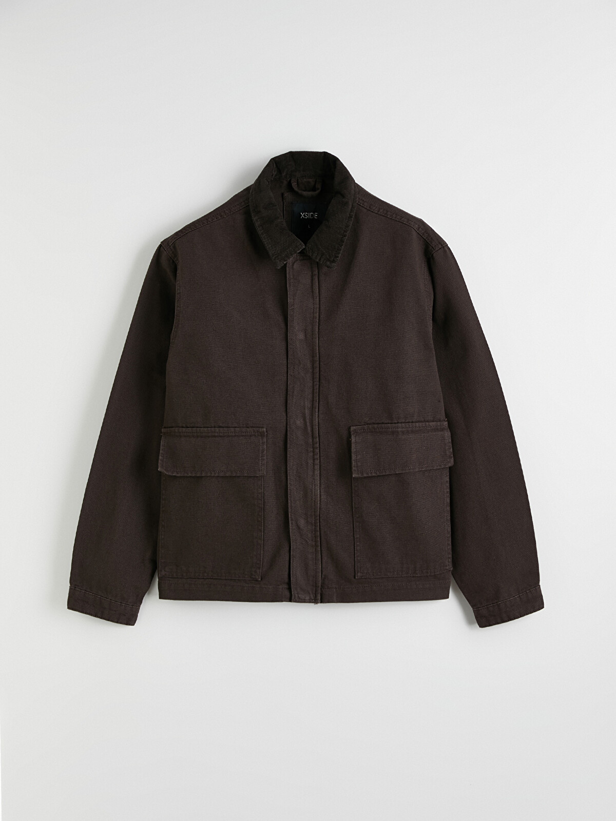XSIDE Kahverengi Loose Fit Erkek Jean Ceket - S6HI41Z8-HEH | LCW