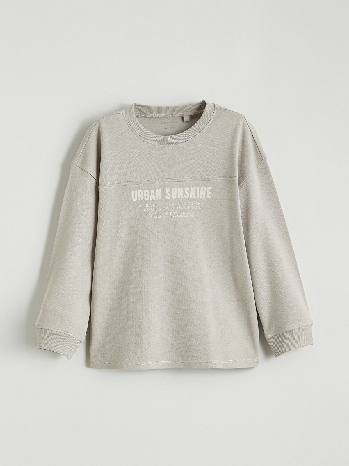 LCW Kids Crew Neck Printed Boys' Sweatshirt - S6HN64Z1-FMC | LC