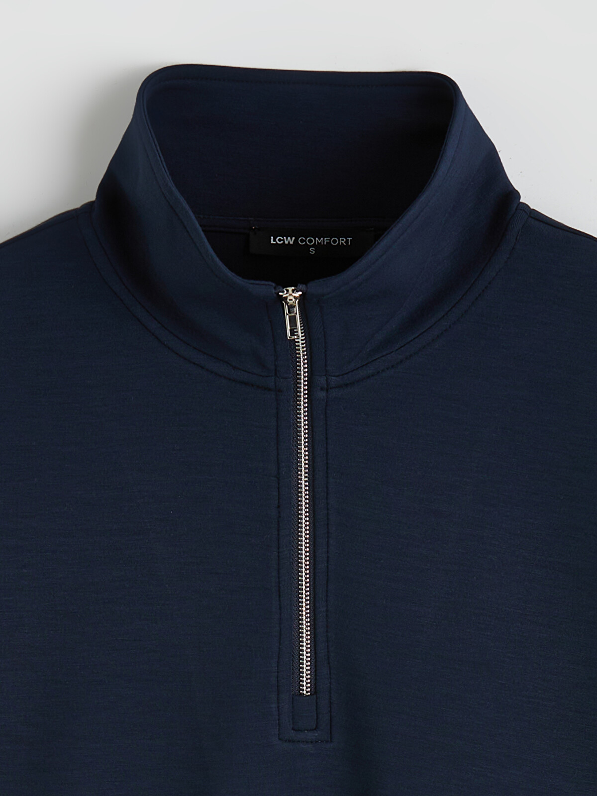 LCW Comfort Dik Yaka Soft Touch Kadın Sweatshirt - S6HY93Z8-HRZ
