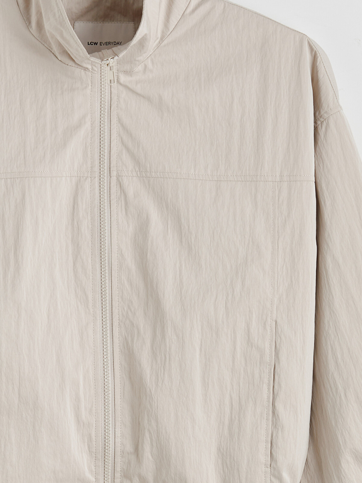 LCW EVERYDAY Collared Neck Oversize Women's Jacket - S6I182Z8-YUZ