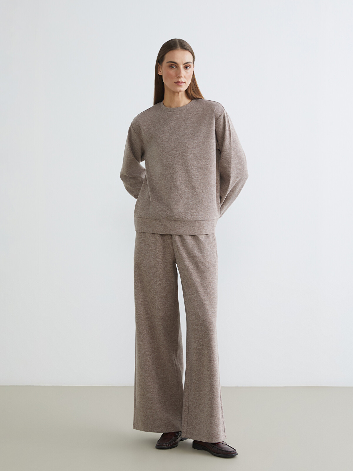 パンツ Lady611 LCWAIKIKI Classic Beli Lastikli Soft Touch Kadın Eşofman Altı