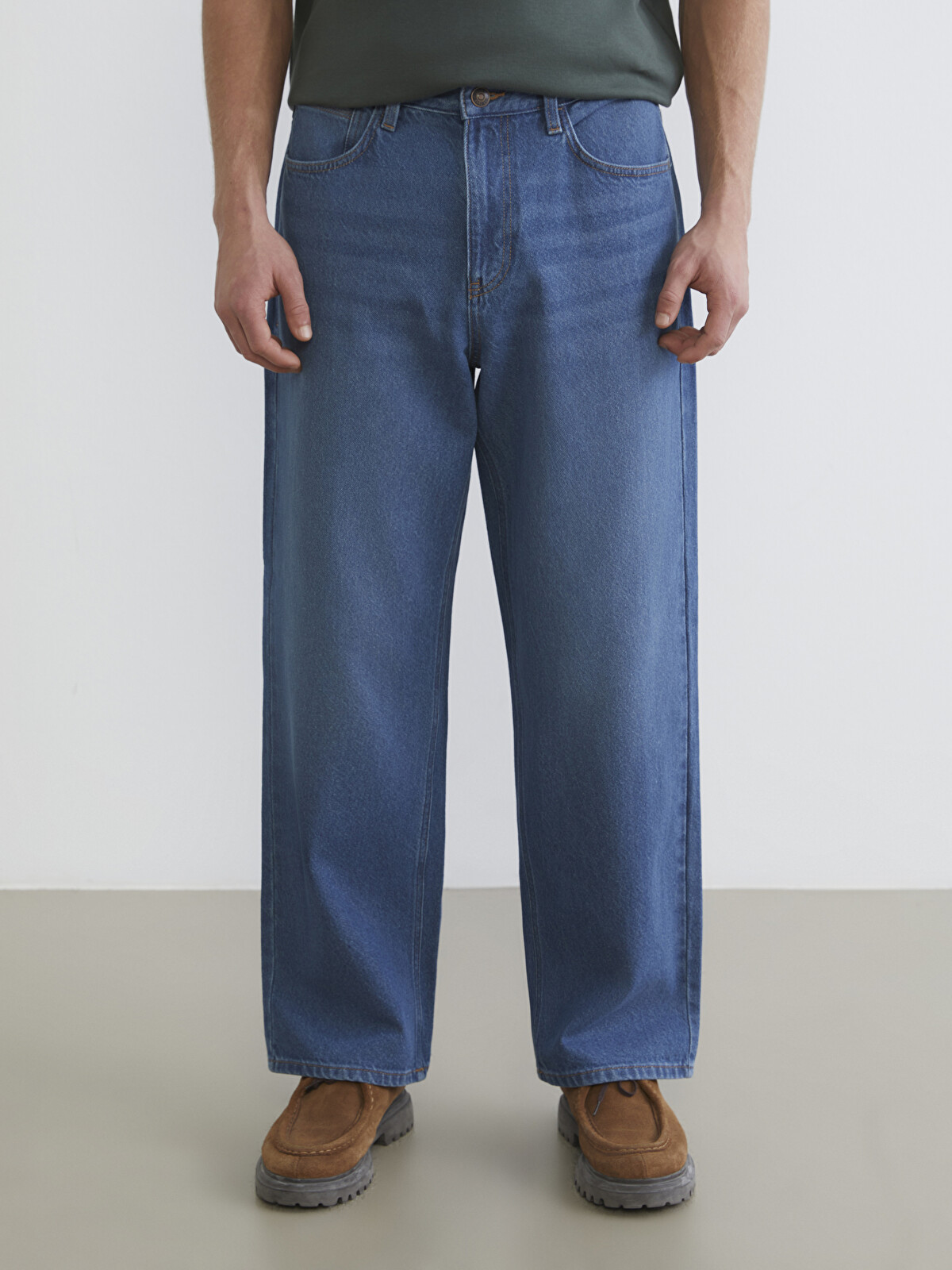 LCW Jeans 745 Джинсы Baggy Fit для мужчин - S6I744Z8-309 - LC Waikiki