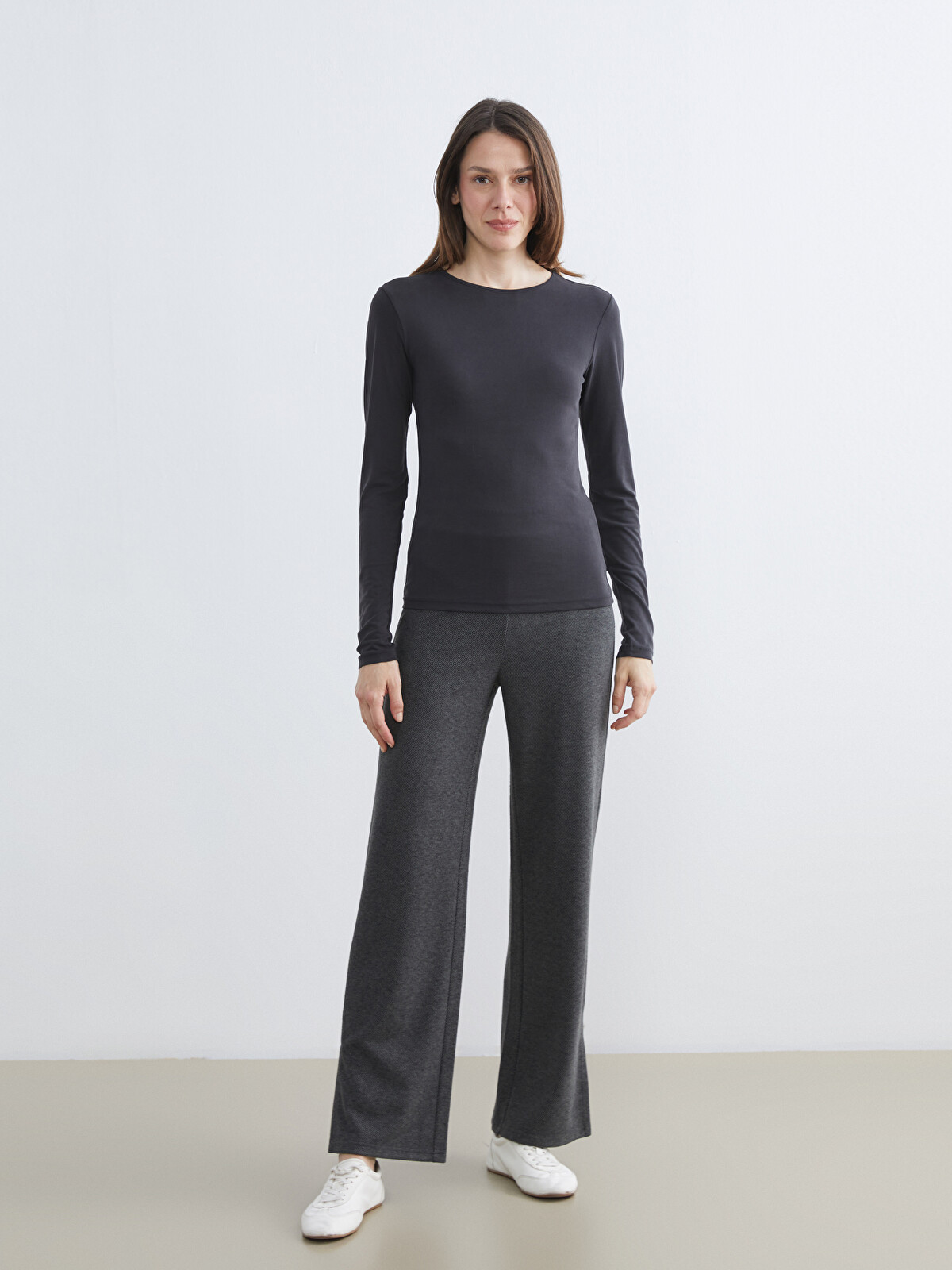 LCWAIKIKI Basic Women's Joggers with Elastic Waistband - S6IB17Z8