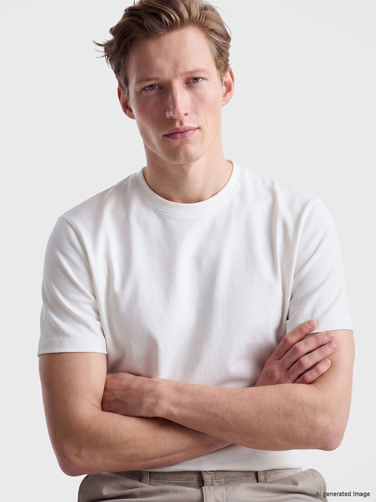 LCWAIKIKI Classic Loose Fit Basic Dry Touch Tişört