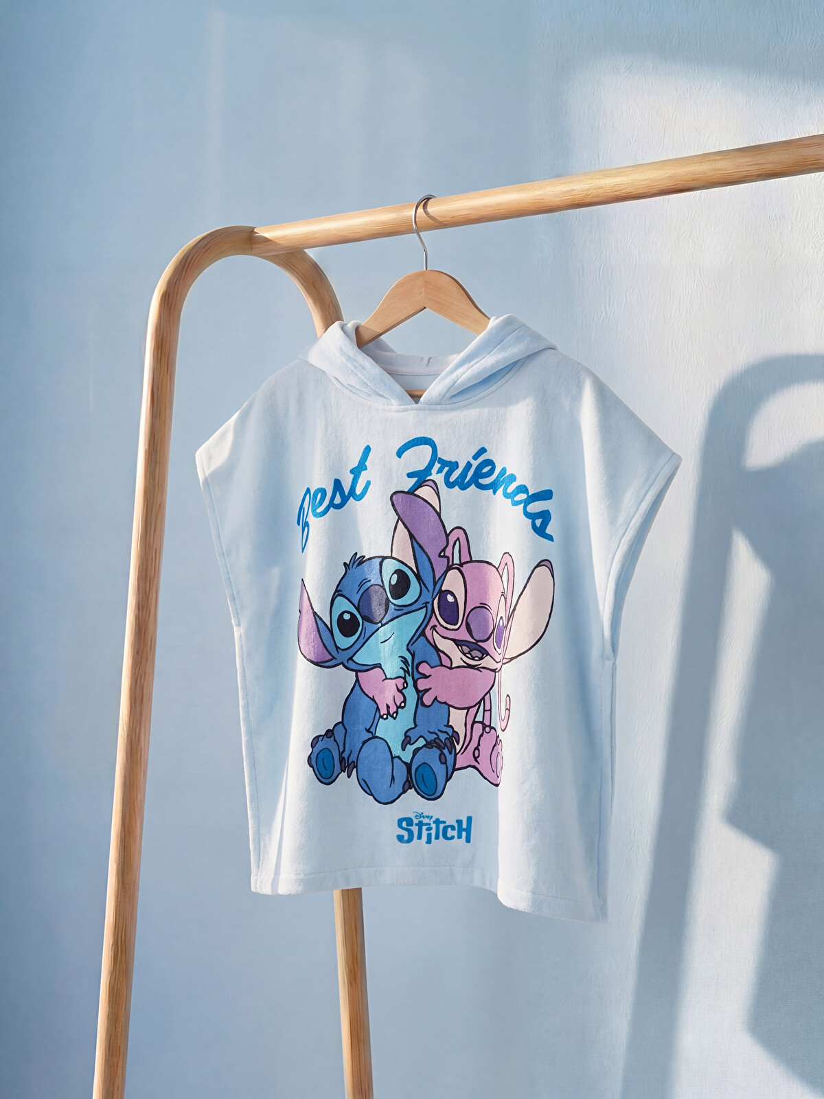 LCW HOME Lilo Ve Stitch Baskılı Erkek Çocuk Panço Havlu - S6J666Z4