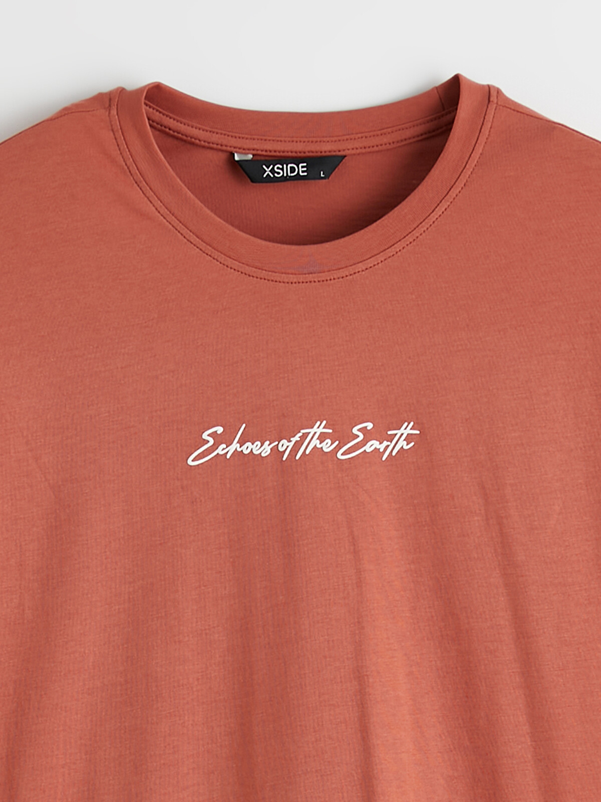 XSIDE Crew Neck Printed Jersey Men's T-Shirt - S6J840Z8-H3U | LC