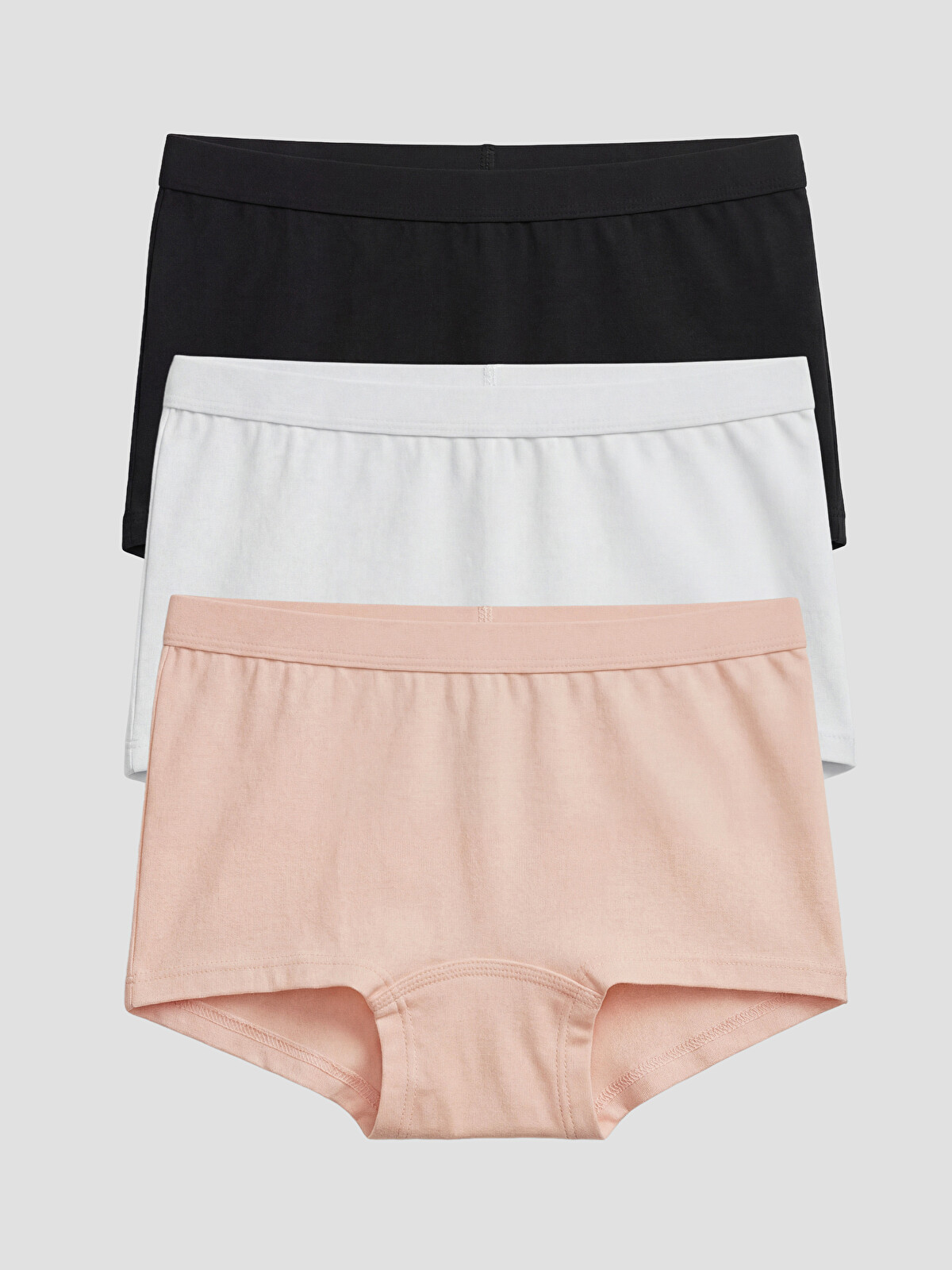 LCW Kids Boxer 3-Bucăți pentru Fete - S6JB01Z4-G7X | LC Waikiki