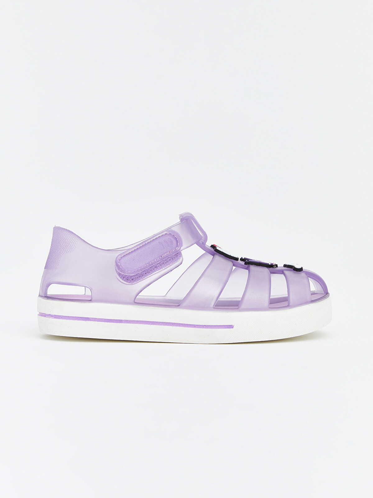 LCW STEPS Lila Hello Kitty Baskılı Kız Bebek Sandalet - S6JJ07Z1