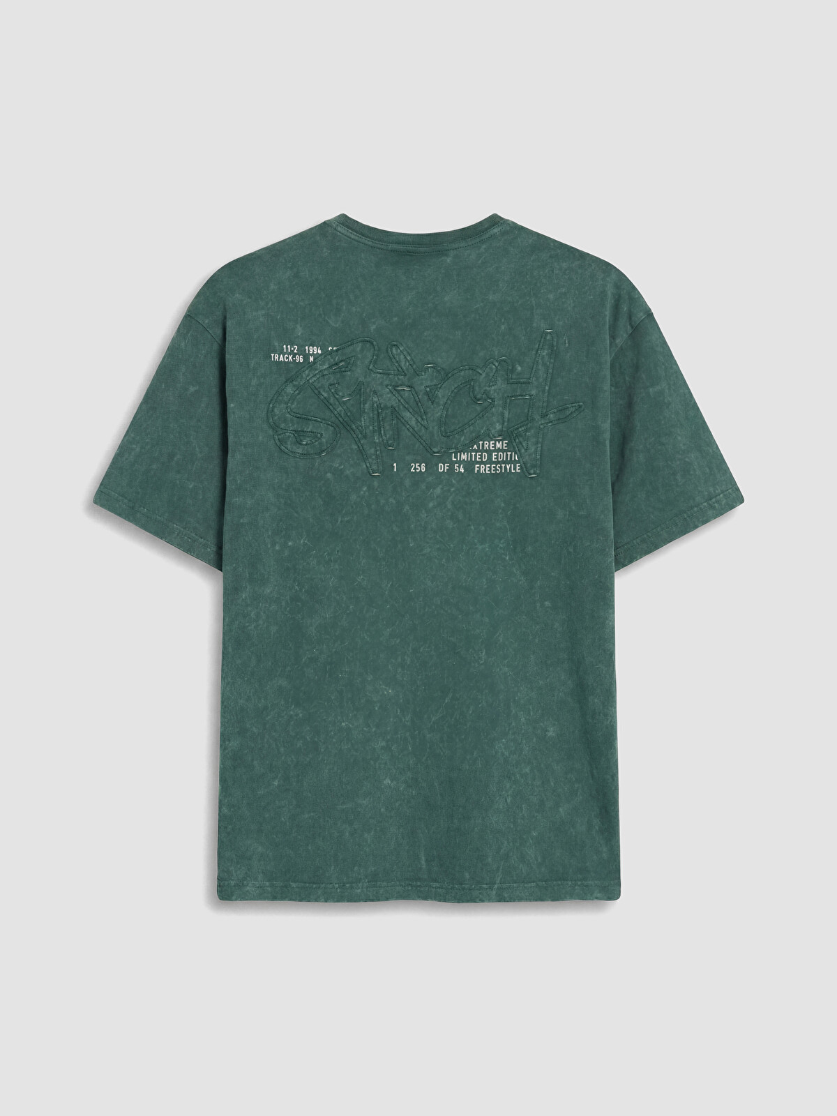 XSIDE Relax Fit Embroidered Men's T-shirt - S6JP01Z8-HHE | LC Waikiki