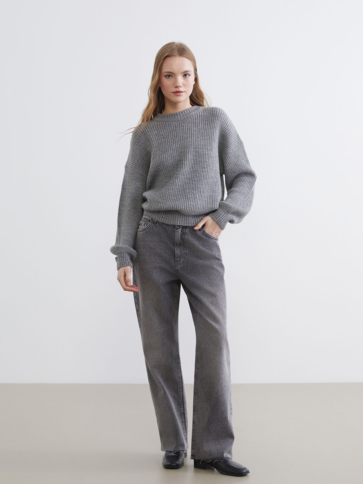 XSIDE Straight Fit Kadın Jean Pantolon