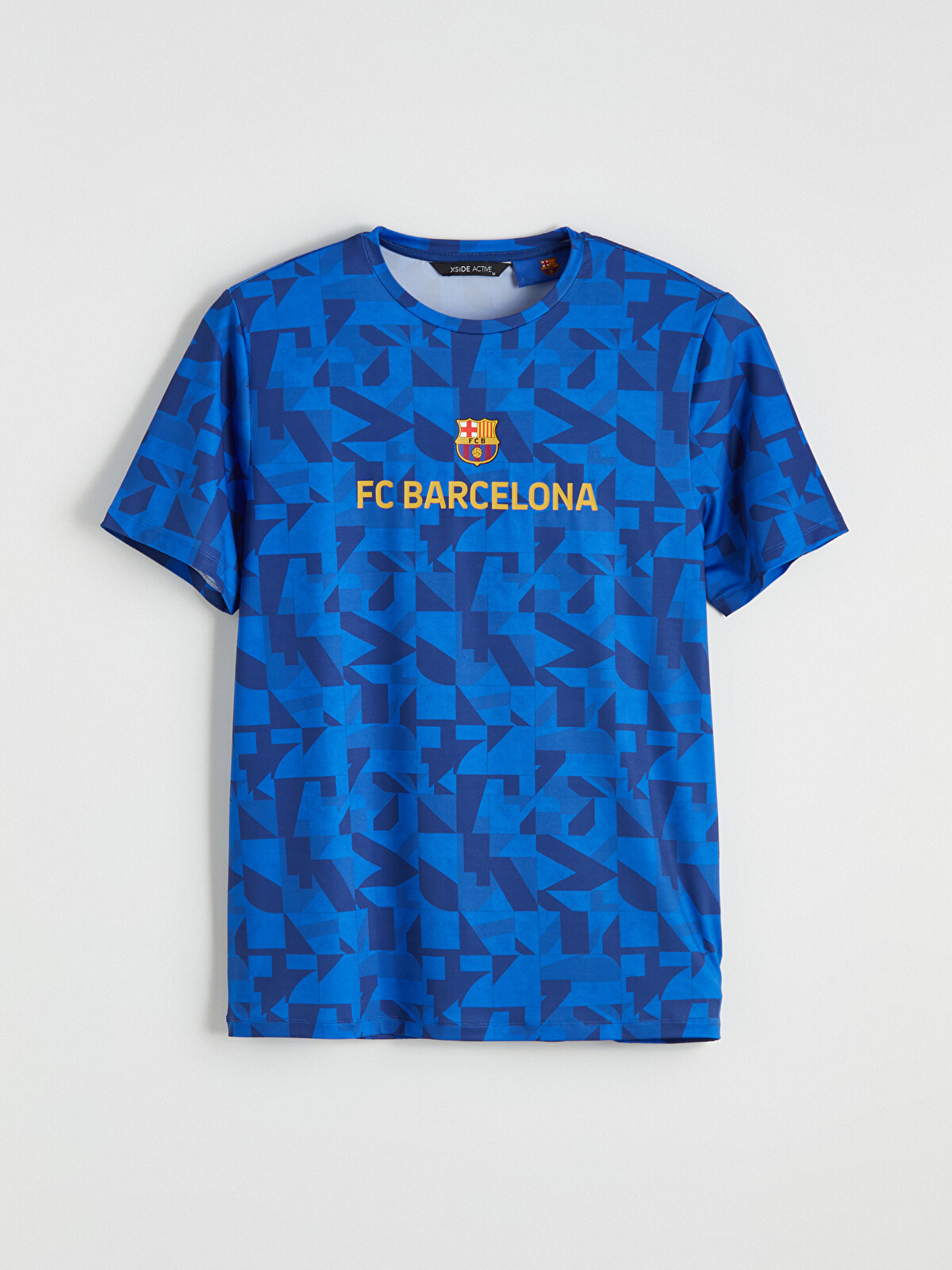 XSIDE ACTIVE FC Barcelona Printed Men's Sports T-Shirt - S6K045Z8