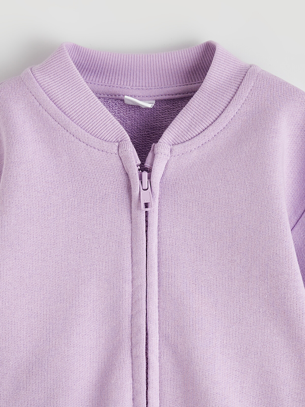 LCW Kids Girls' Zip-Up Sweatshirt with Bow Detail - S6K344Z1-KYA
