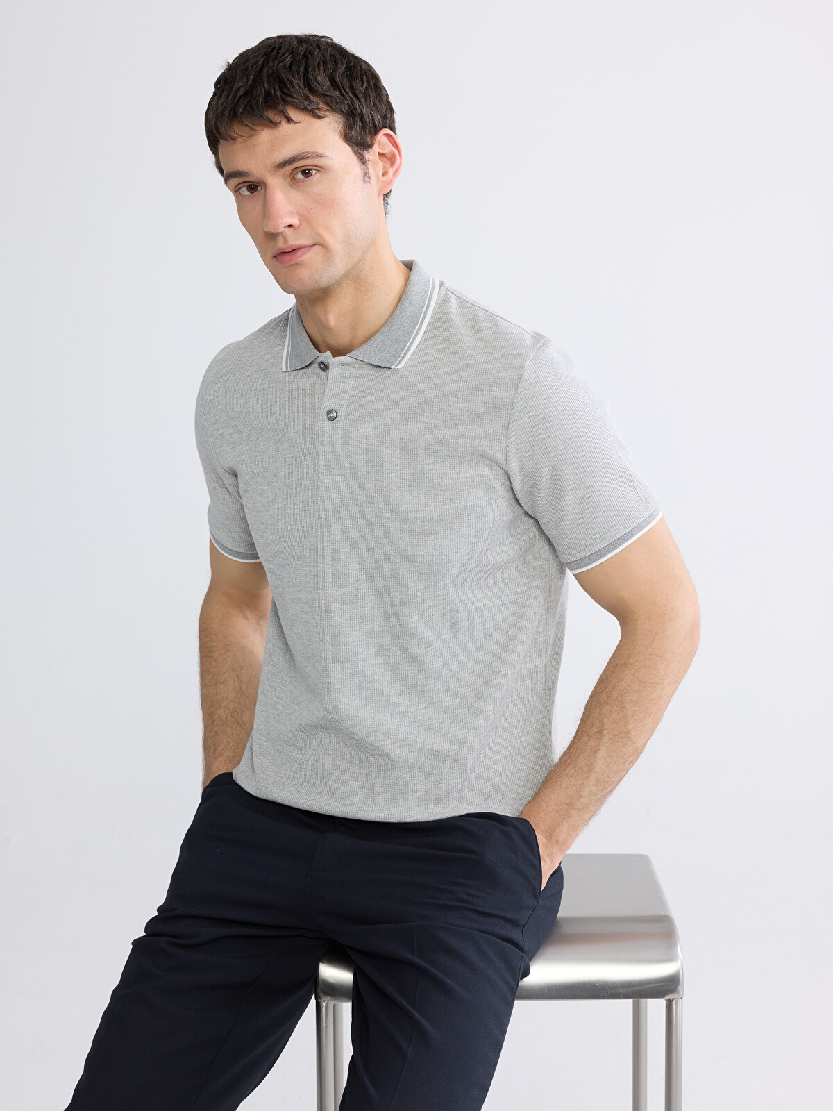 MARK & LONA Akahai polo メンズ グレー 48 MARK & LONA Akahai polo