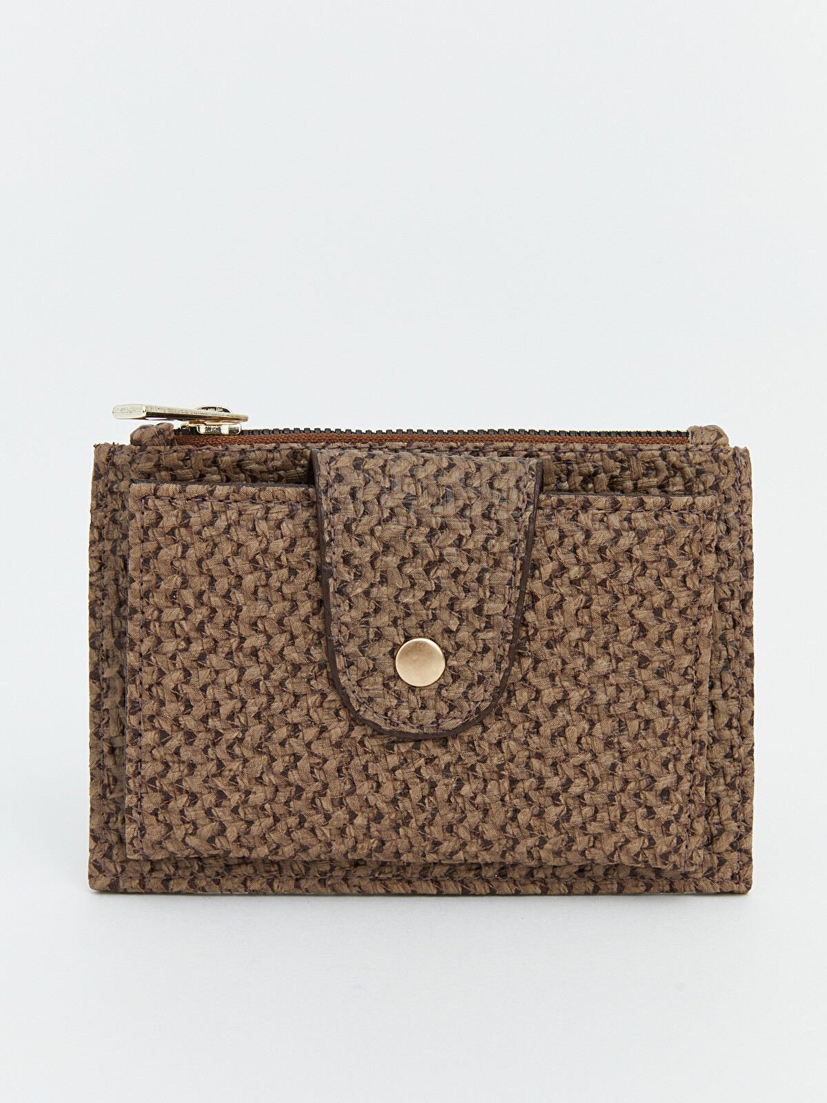 LCW ACCESSORIES Woman Brown Wallet - S6KE75Z8-DJ7 | LC Waikiki